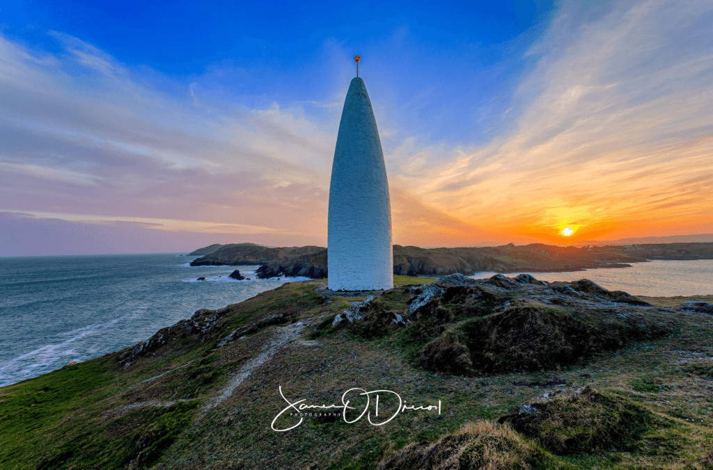 Baltimore Beacon at sunset Cork - JOD'Photography