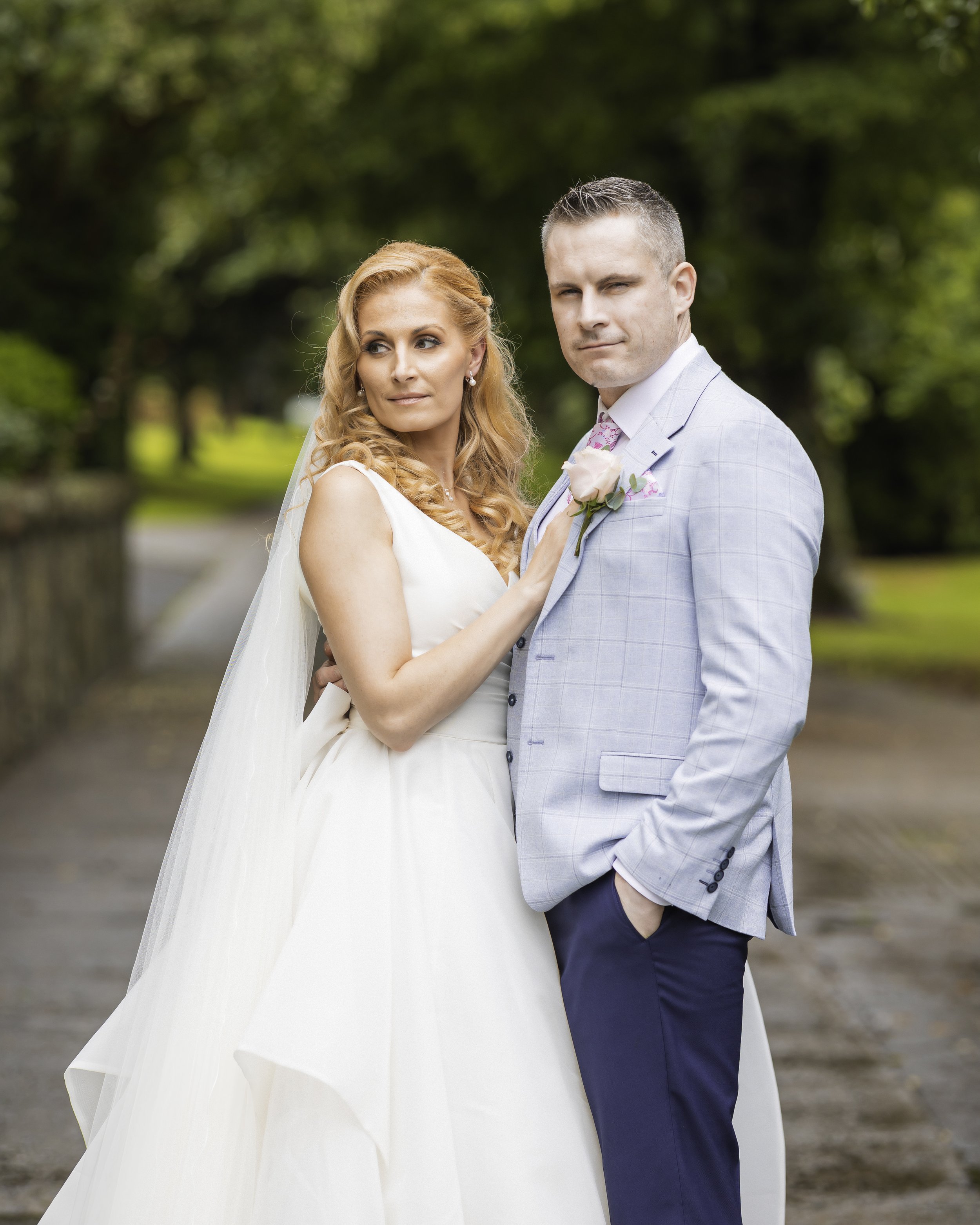 Bride and groom enjoying the sunset at The Burren, Clare, JOD'Photography