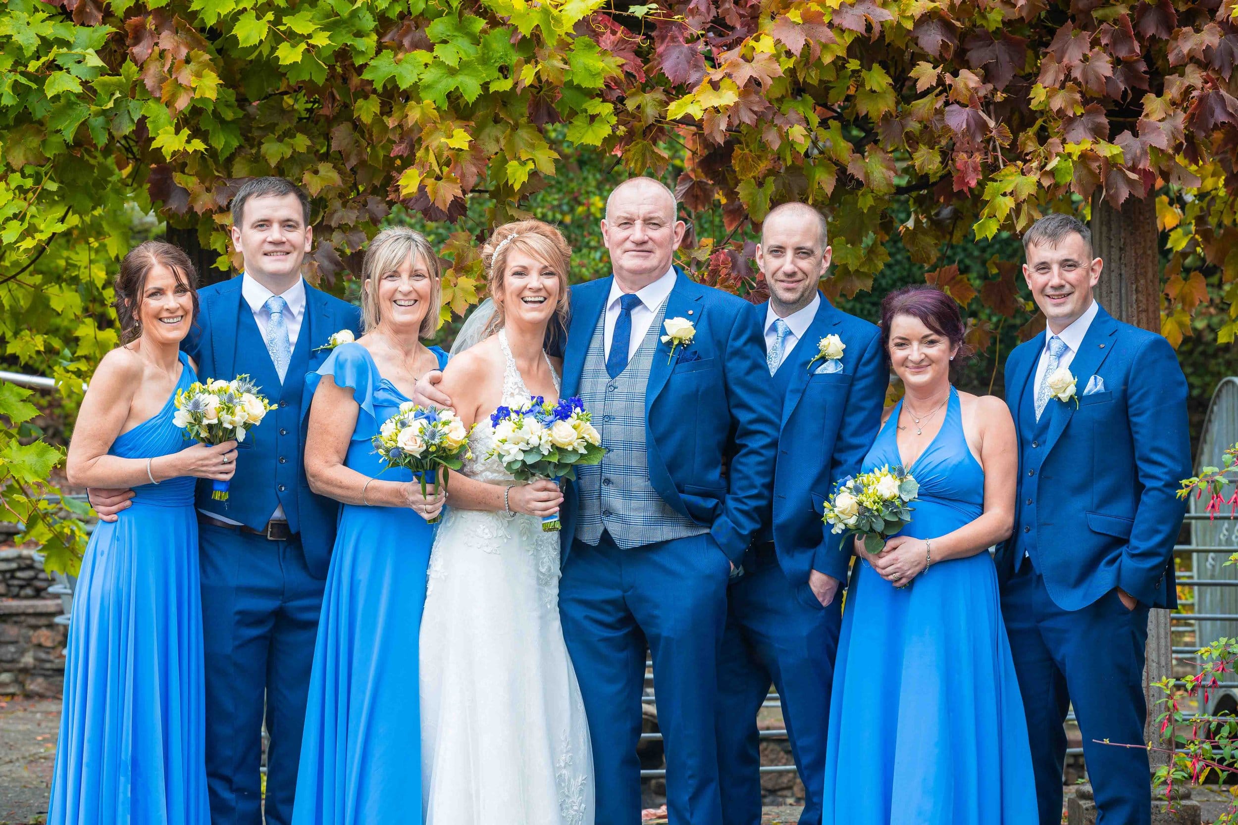 Bride and groom exchanging vows in a beautiful West Cork wedding at The West Lodge Hotel – JOD Photography