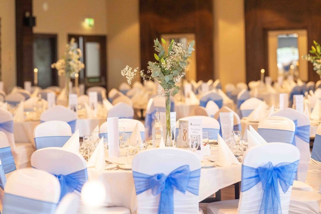 Elegant wedding ceremony setup at The West Lodge Hotel with stunning views of Bantry Bay – JOD Photography