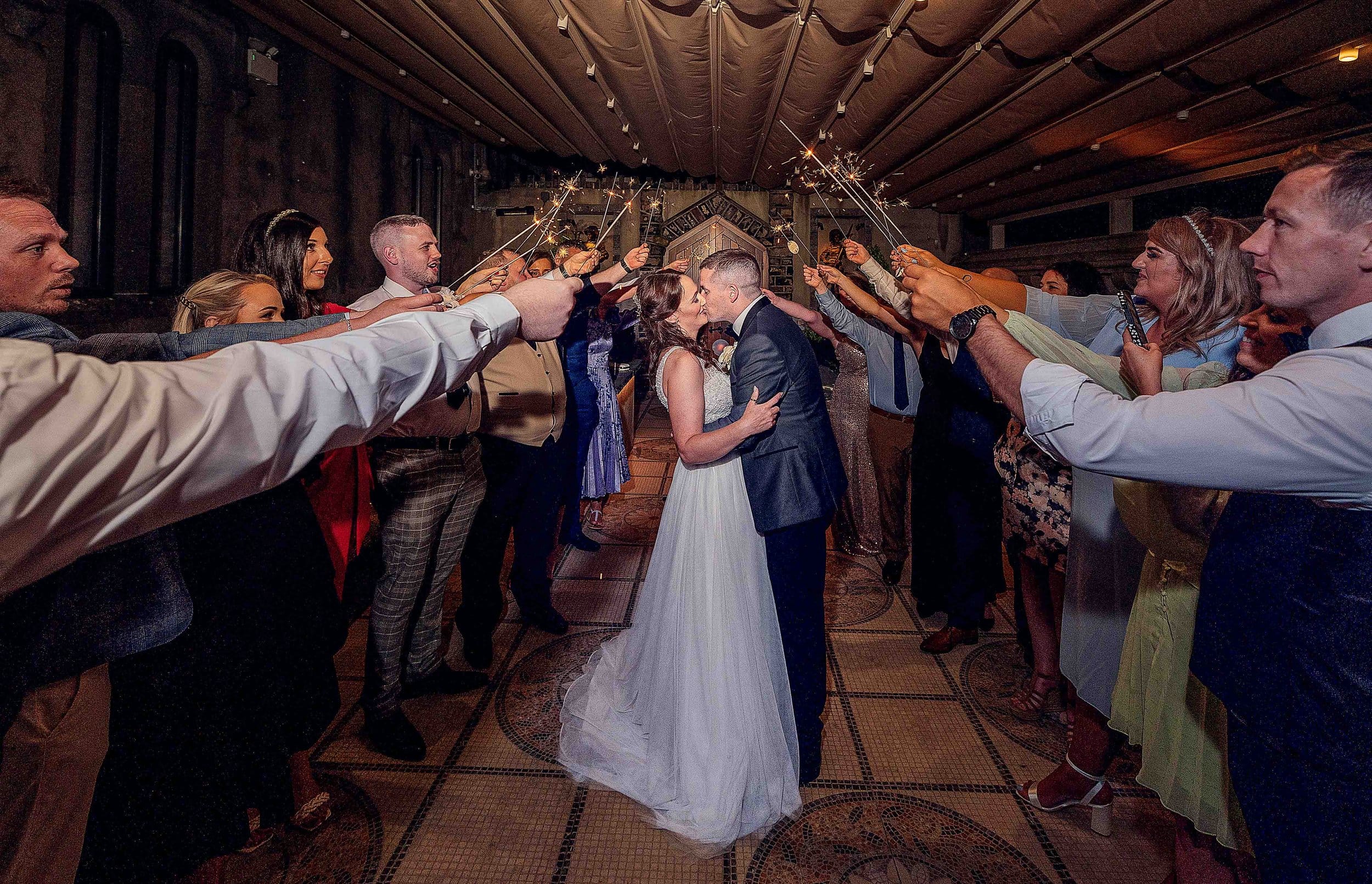 Wedding ceremony overlooking the lake at Fota Island Resort — JOD Photography