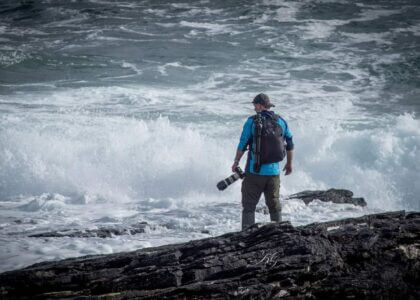 Portrait of James O Driscoll owner of JOD'Photograpy Cork