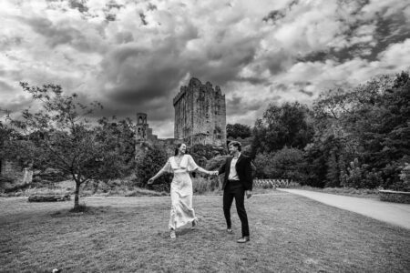 Blarney Castle secret proposal, couple madly in Love JOD'Photography