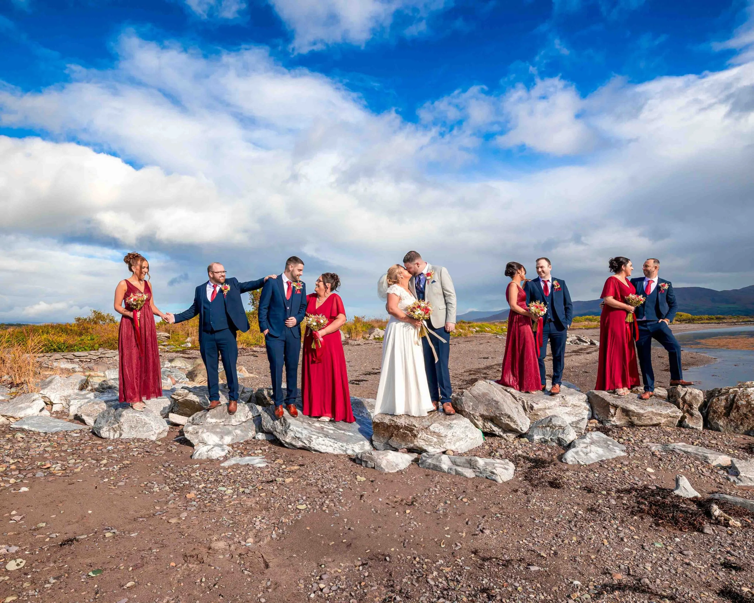 Beautiful outdoor wedding in Kenmare Bay - JOD'Photography