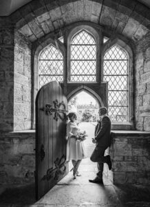 Bride laughing with bridesmaids in Cork - JOD Photography