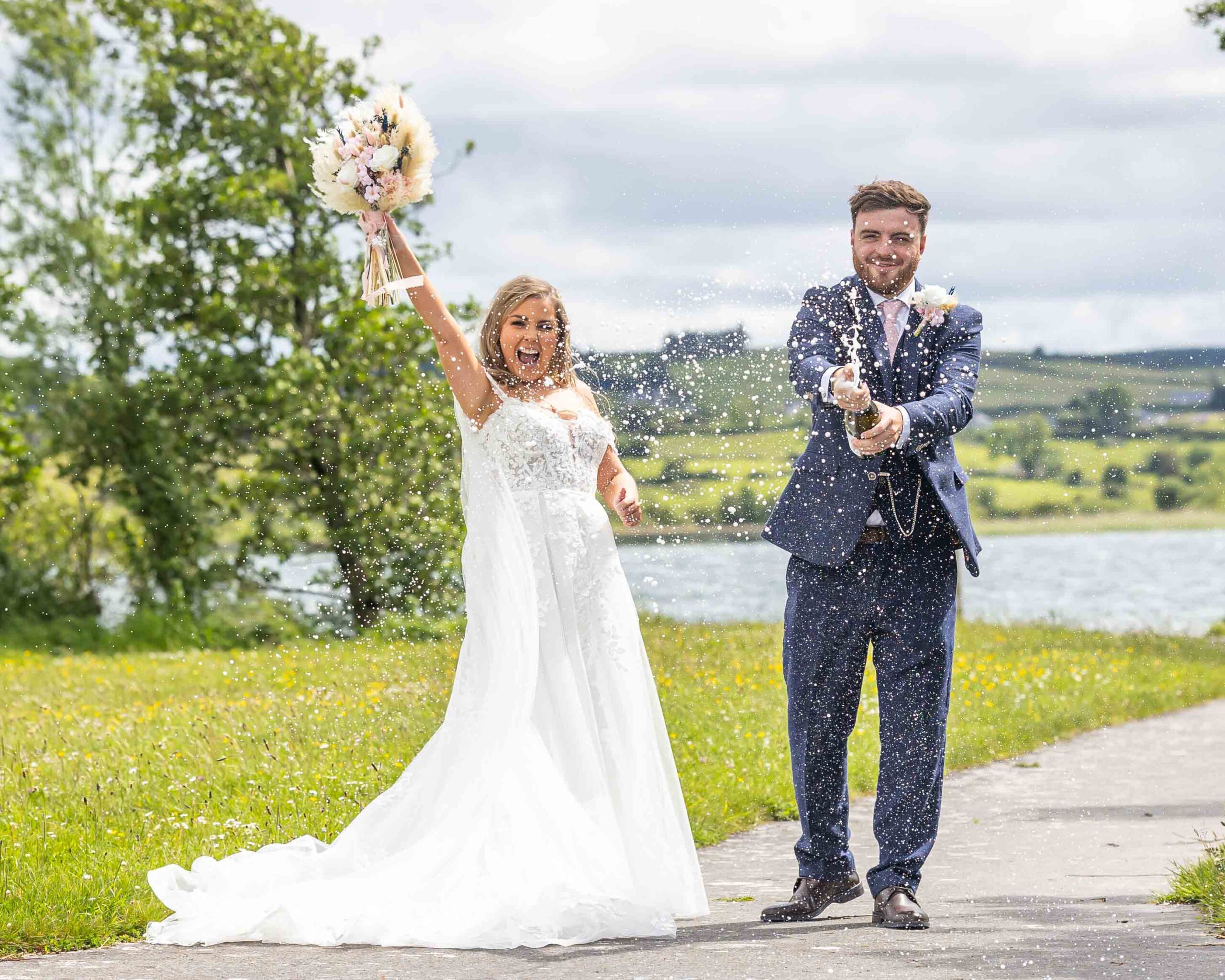MJs dress flowing in Galway breeze JODPhotography