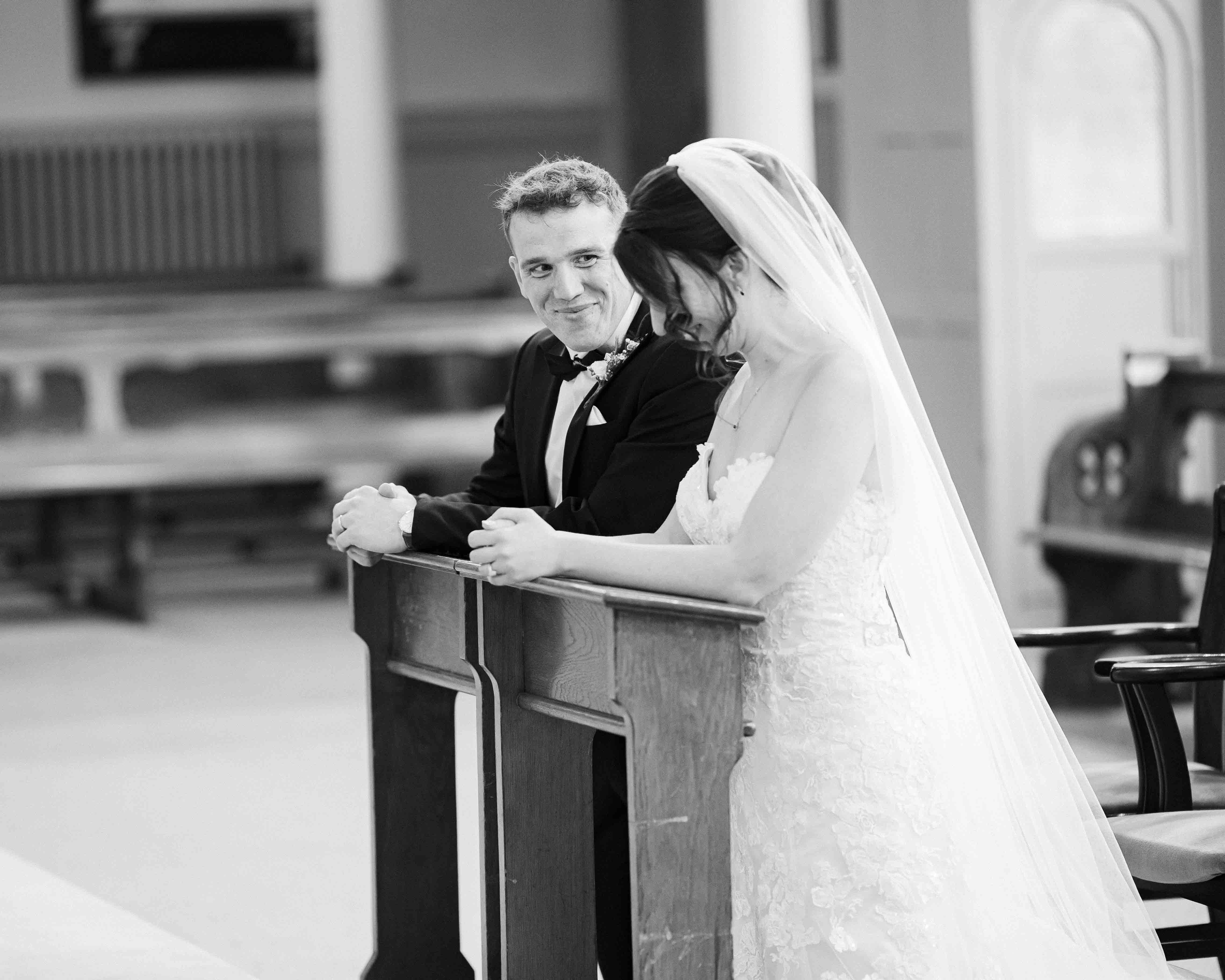 Candid hugs and laughter after ceremony – JOD'Photography