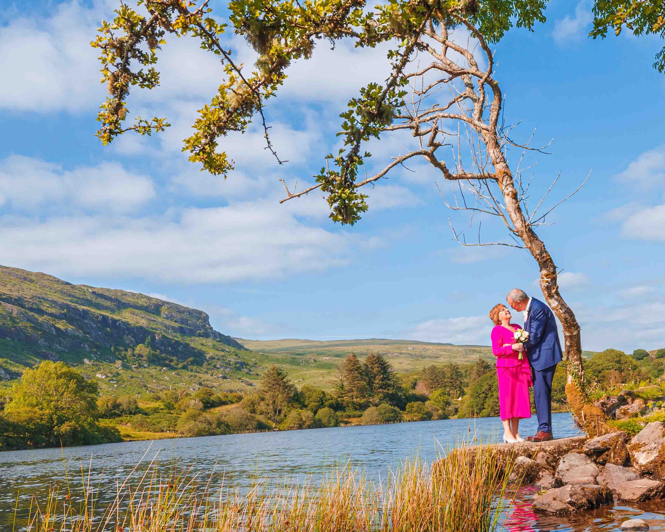 Gougane Barra church on a sunny summer afternoon JODPhotography