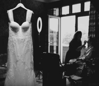 Bride getting ready at The Brehon Hotel Killarney - JODPhotography