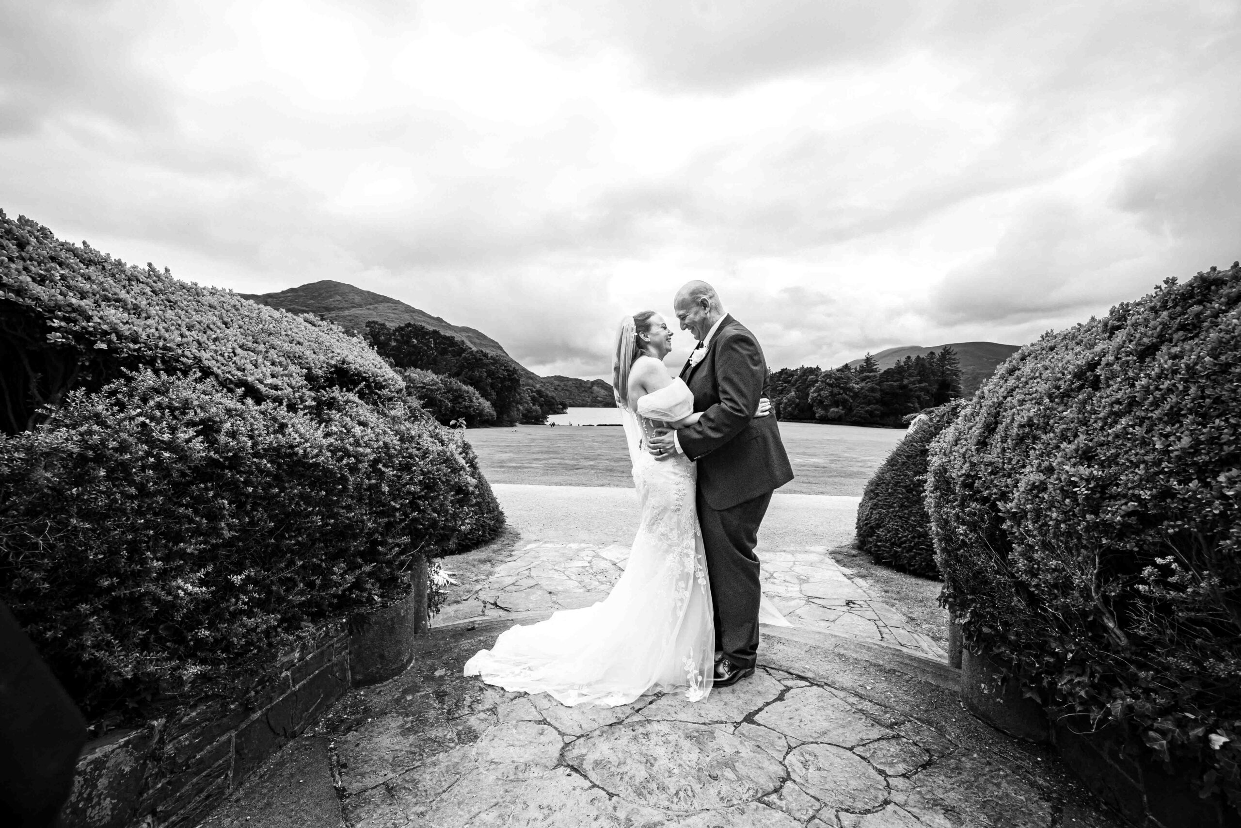 Guests smiling and clapping during the wedding speeches JOD Photography