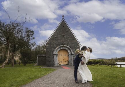Bride veil blowing in Killarney National Park — JOD Photography