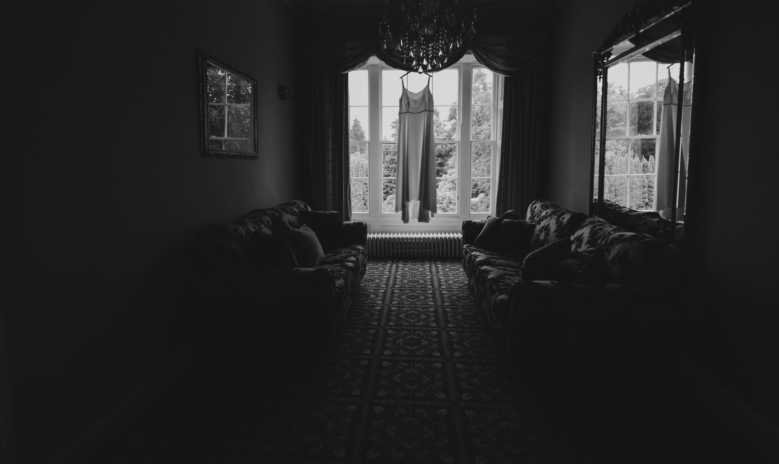 Couple exchanging vows Adare Manor wedding — JOD Photography