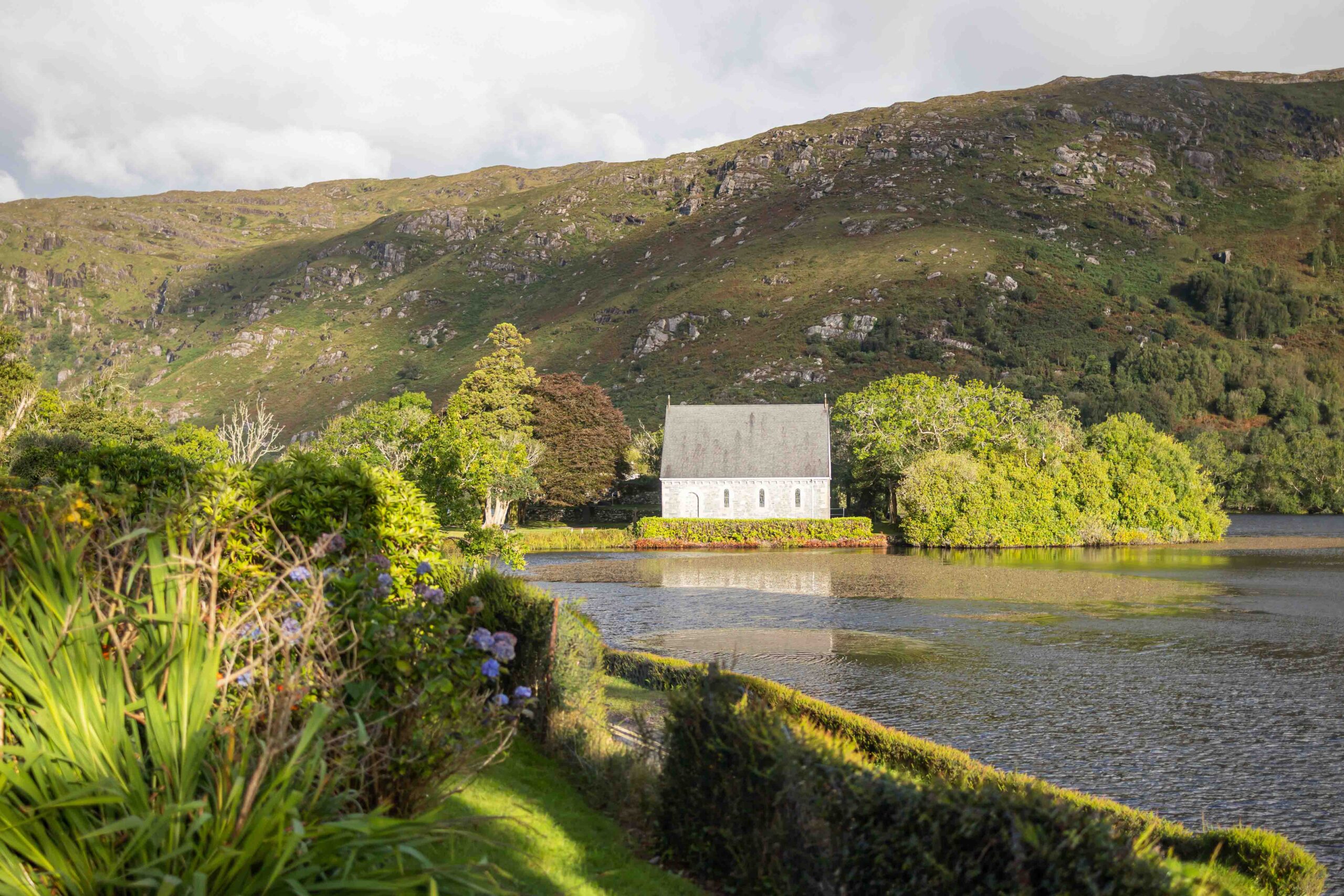 joyful confetti moment at Gougane Barra Oratory steps – JOD Photography