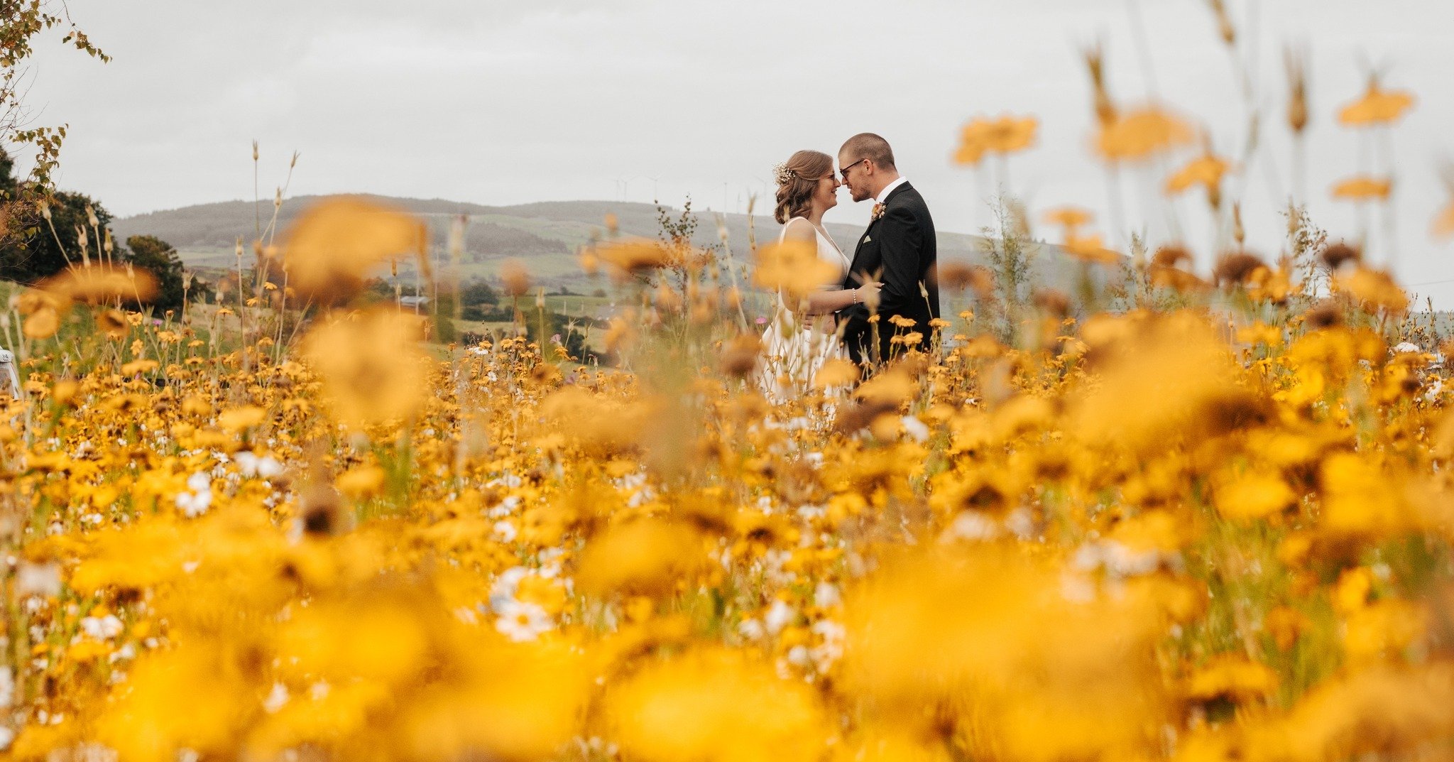 Bride veil blowing in Inchydoney sea breeze — JOD Photography