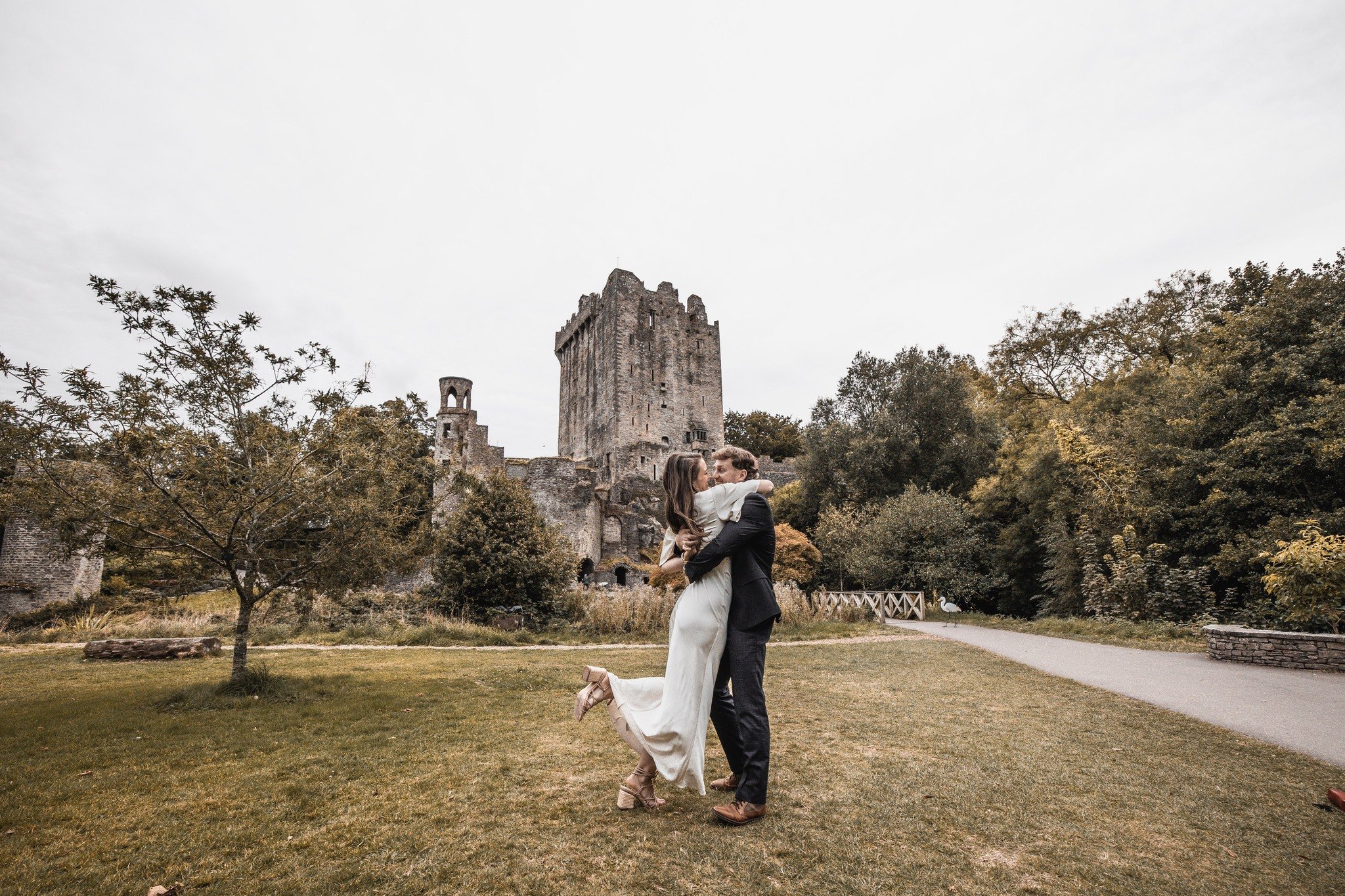 Wedding ceremony in Adare Manor ballroom — JOD Photography