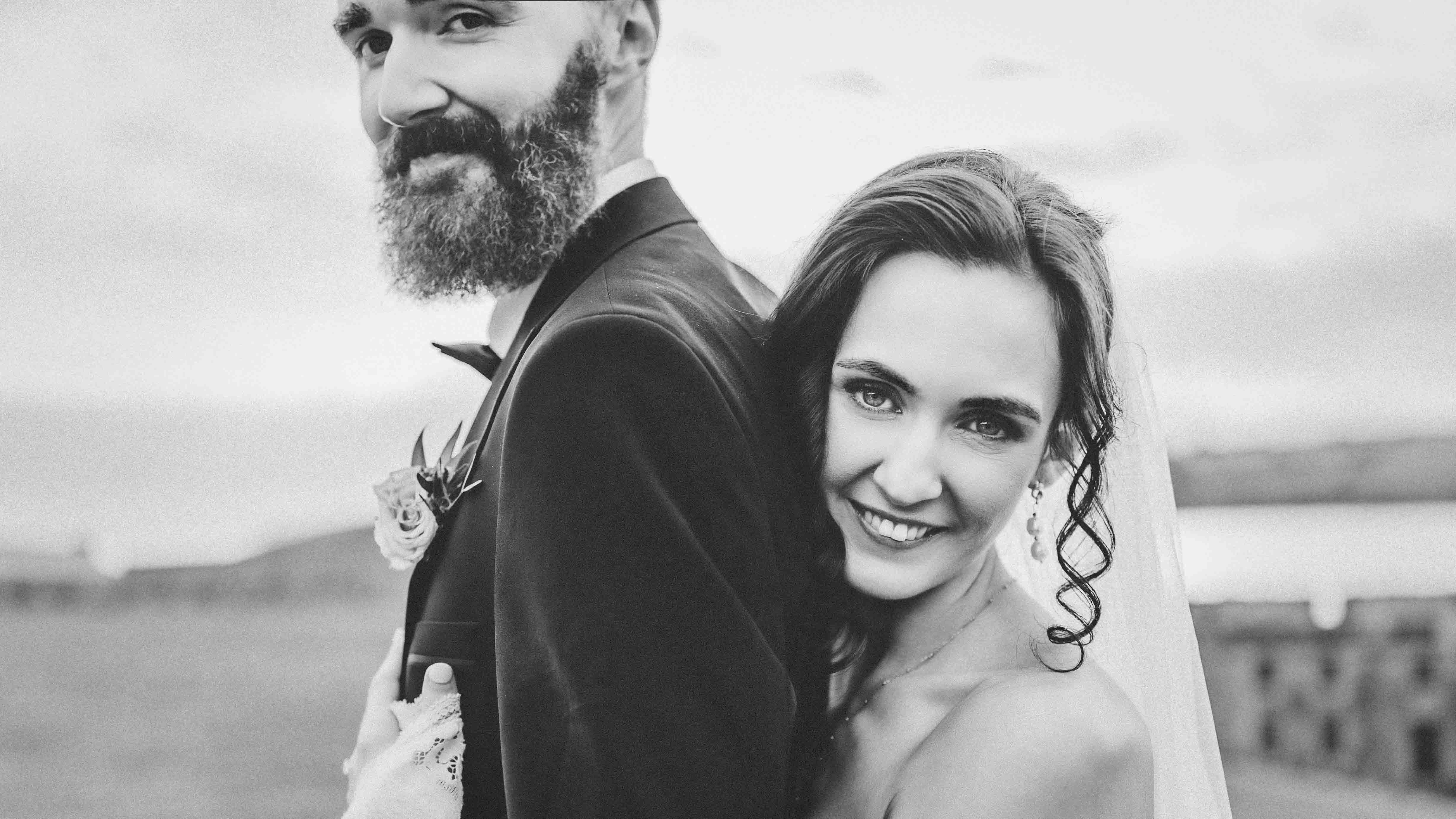 Bride twirling in her dress inside Charles Fort — Kinsale wedding photographer — JOD Photography