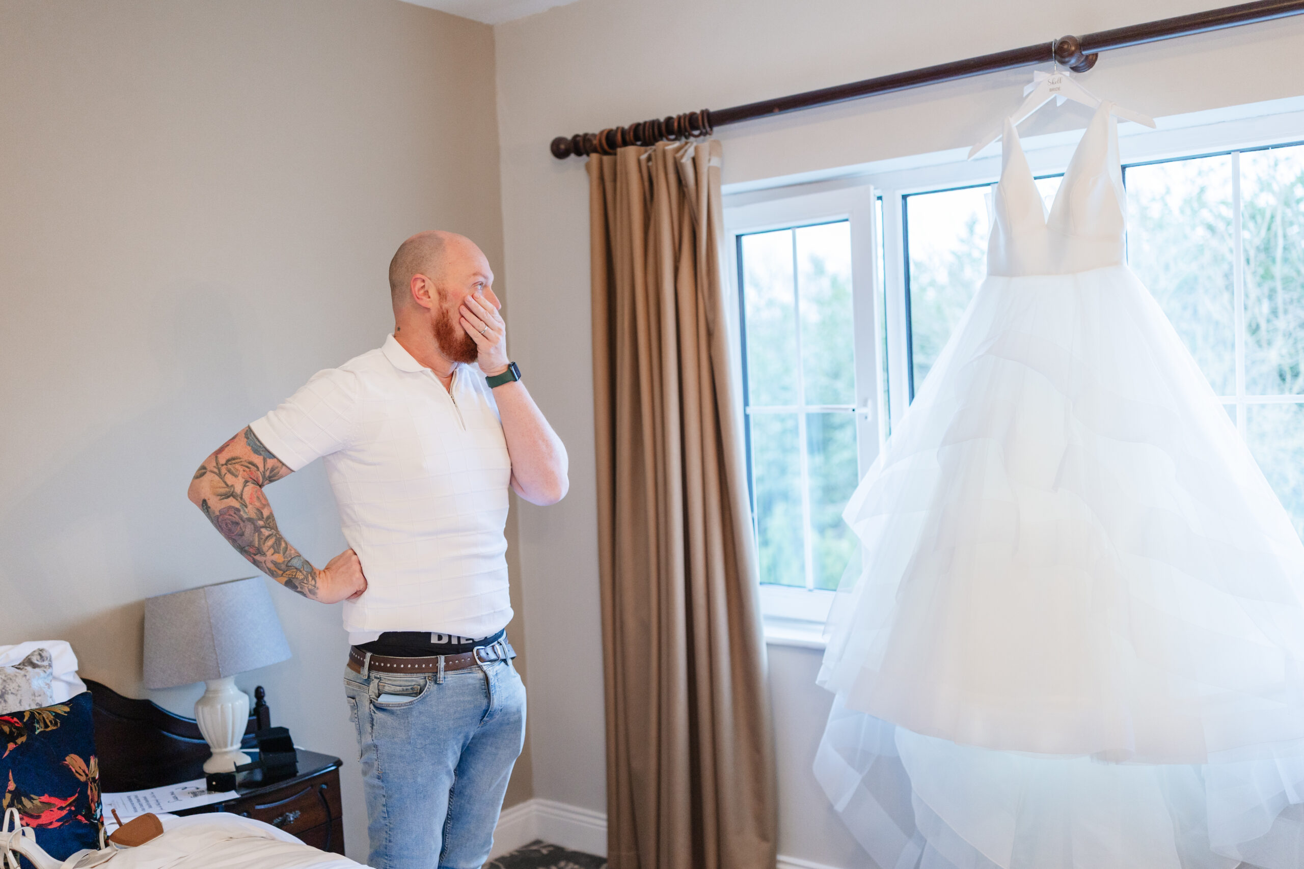 Family moments during a Springfort Hall New Year’s Eve wedding — JOD Photography