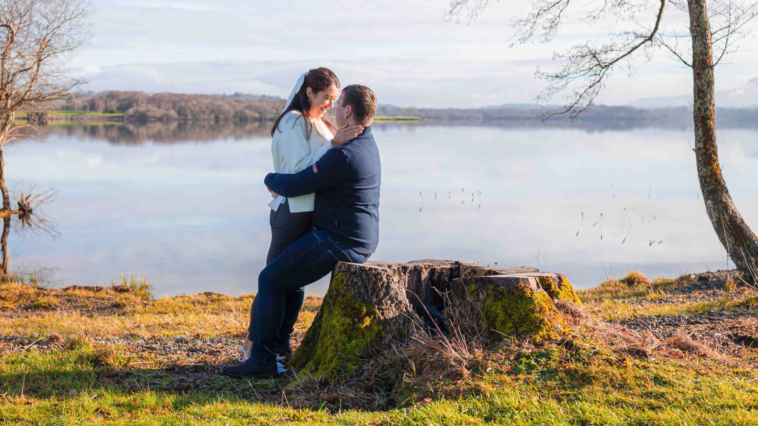 Relaxed engagement shoot in Killarney capturing genuine connection — JOD Photography