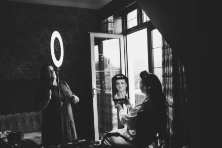 Bride and groom enjoying candid moments together — JOD Photography