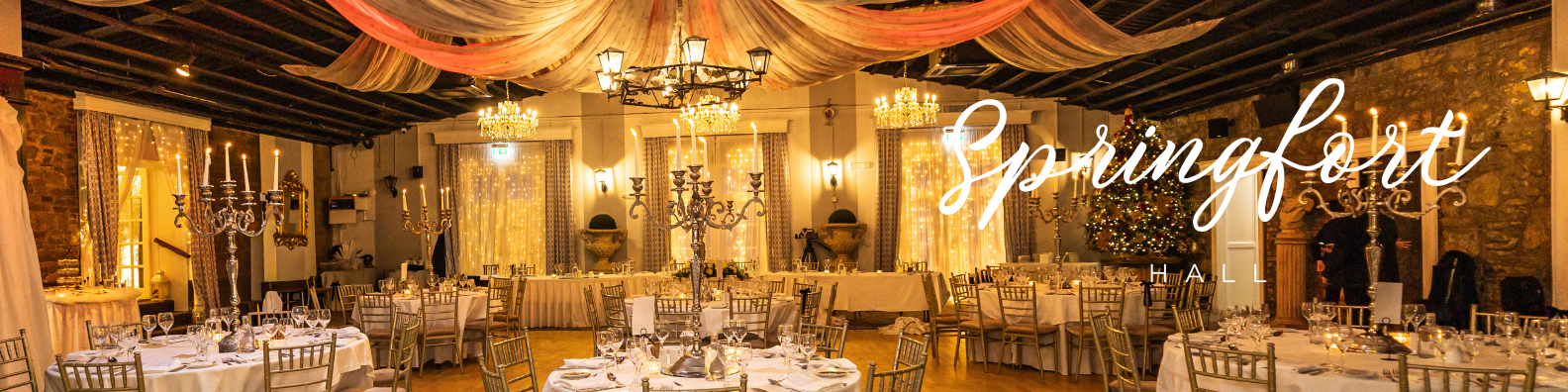 Groom waiting as bride walks down the aisle at Springfort Hall — JOD Photography