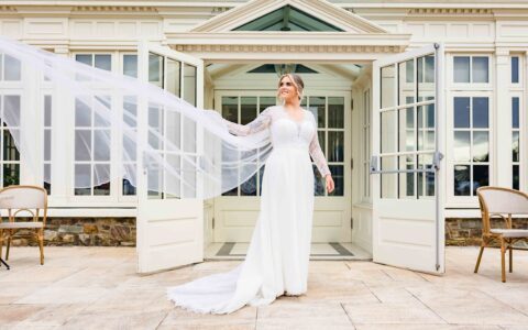 Bride and groom portrait in Killarney Kerry
