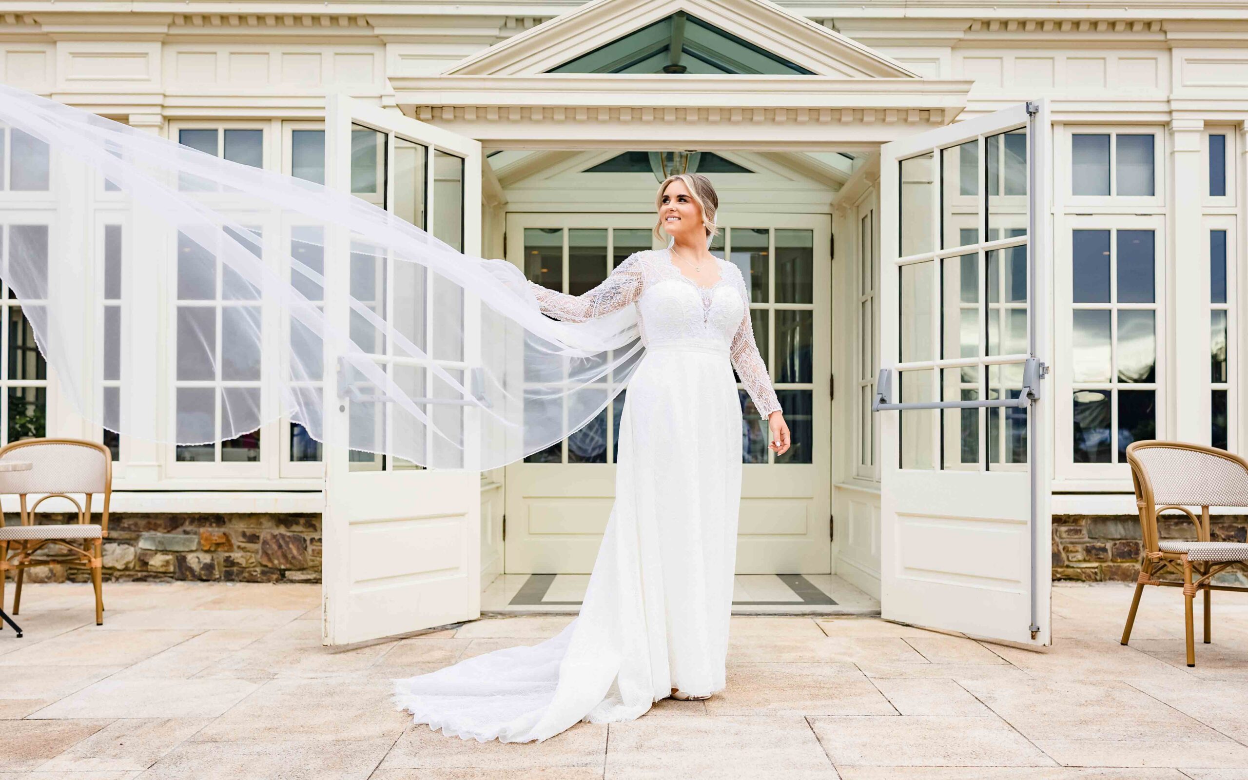 Bride and groom portrait in Killarney Kerry