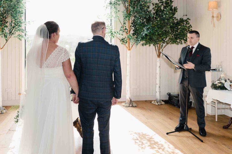 bride and groom romantic portrait ballygarry hotel gardens kerry – JOD Photography