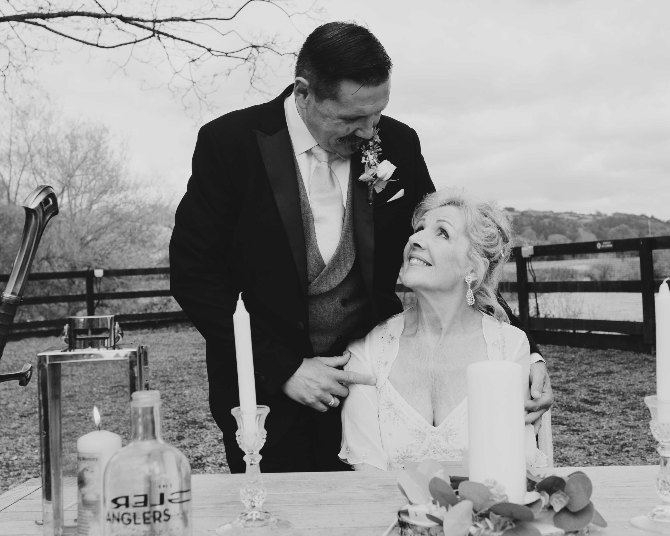 groom tearing up wedding ceremony cork – JOD Photography