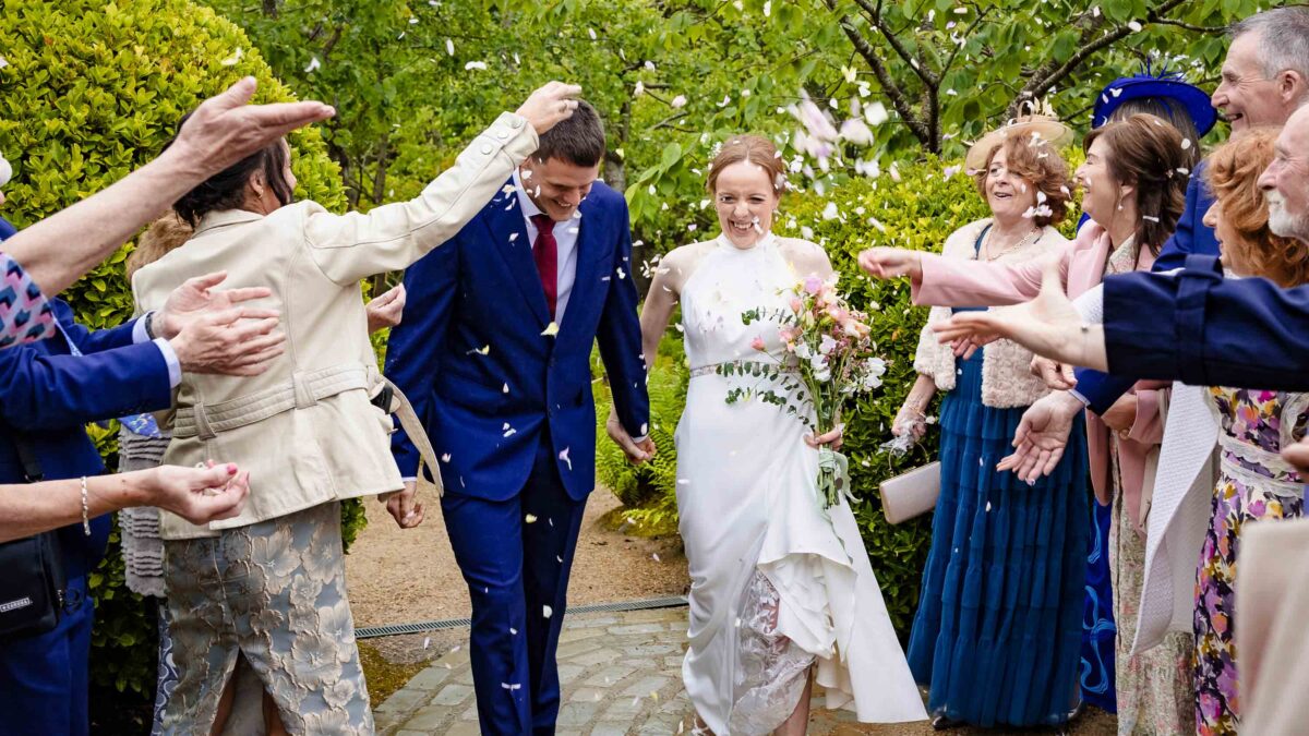 Romantic wedding portraits in Japanese Gardens Ireland