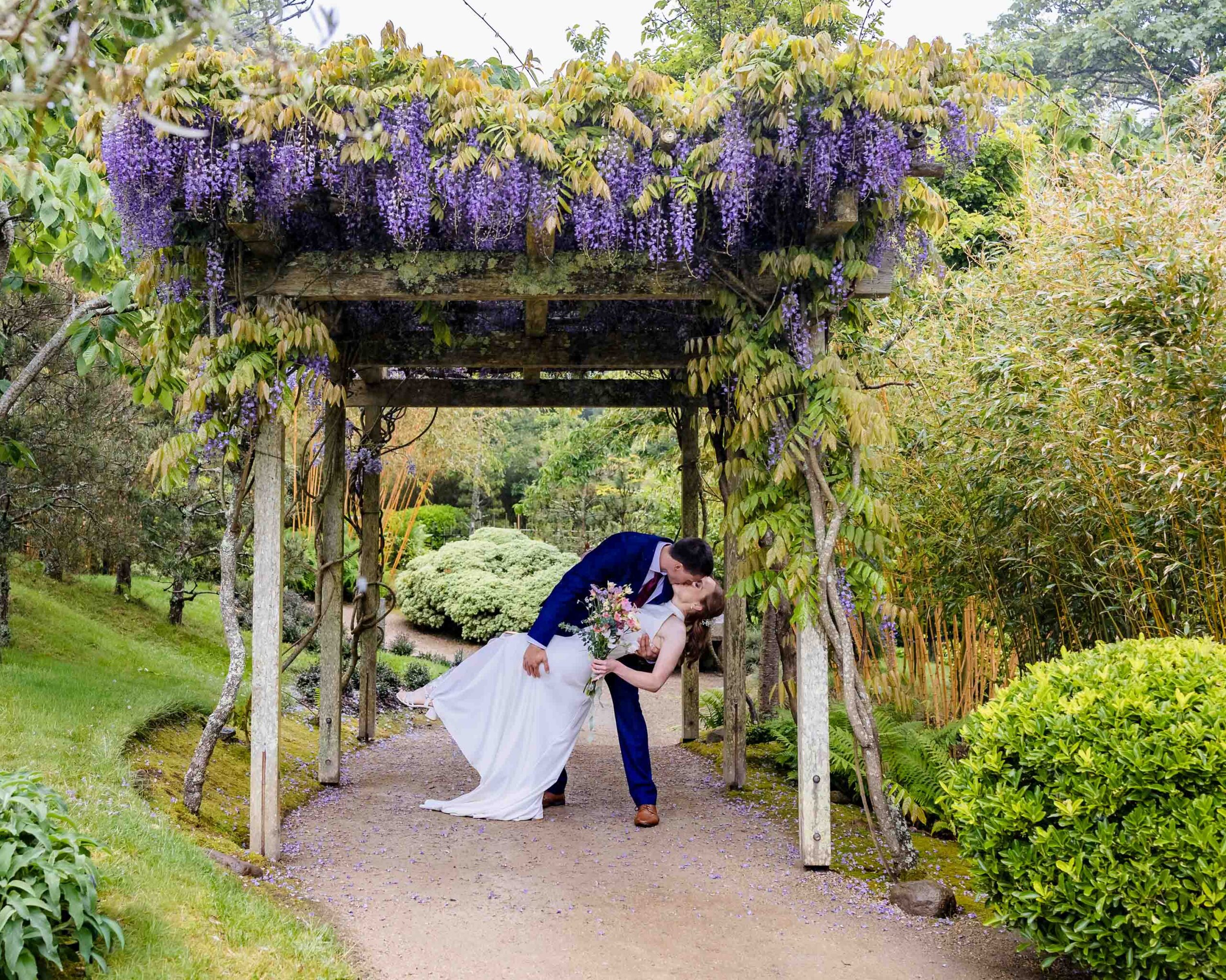 Waterford wedding photography in spring gardens