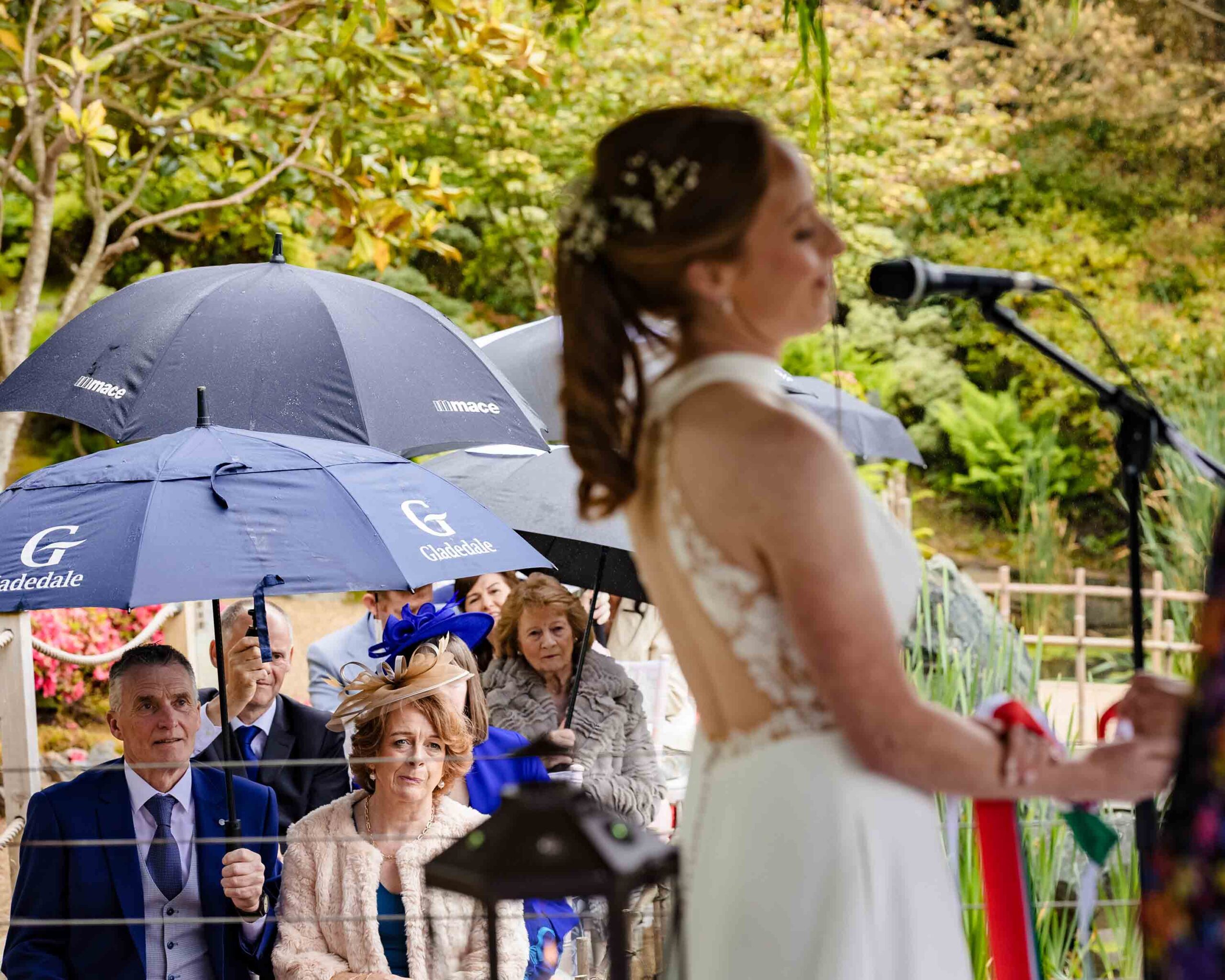Bride and groom celebrating love in Tramore