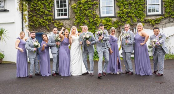 Natural wedding photography at Coolcower House Macroom