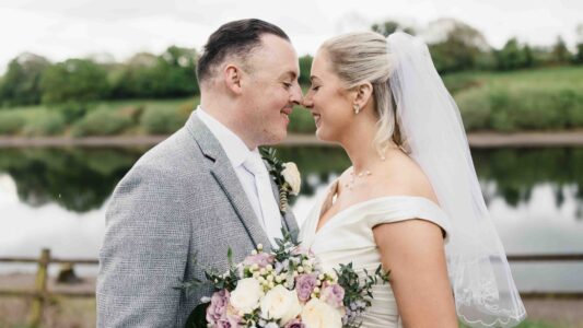Clodagh and Timmy during their wedding ceremony in Clondrohid Cork by JOD Photography