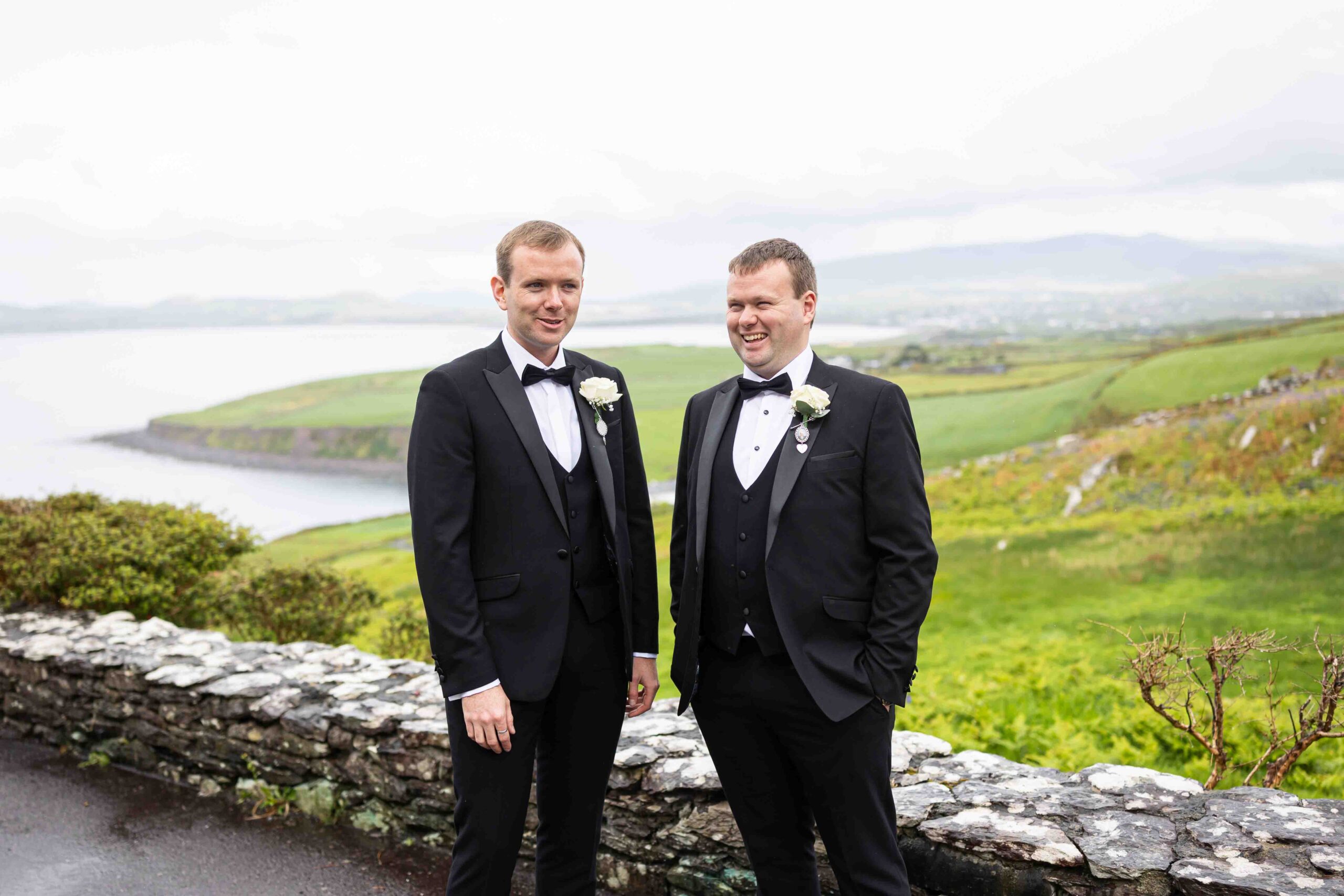 Bride having hair styled before Kerry wedding ceremony – JOD Photography