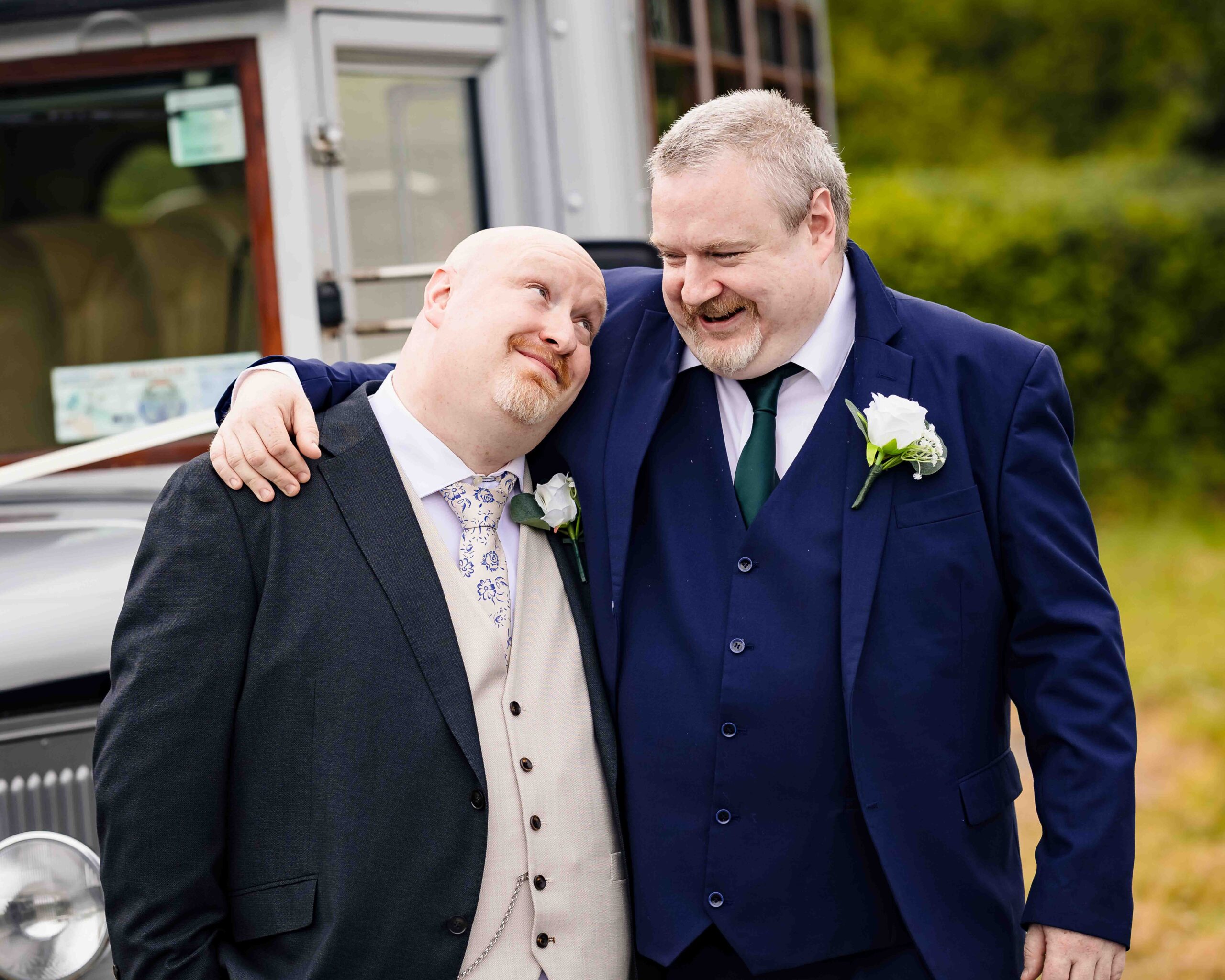 Relaxed groom preparations before Cork wedding ceremony