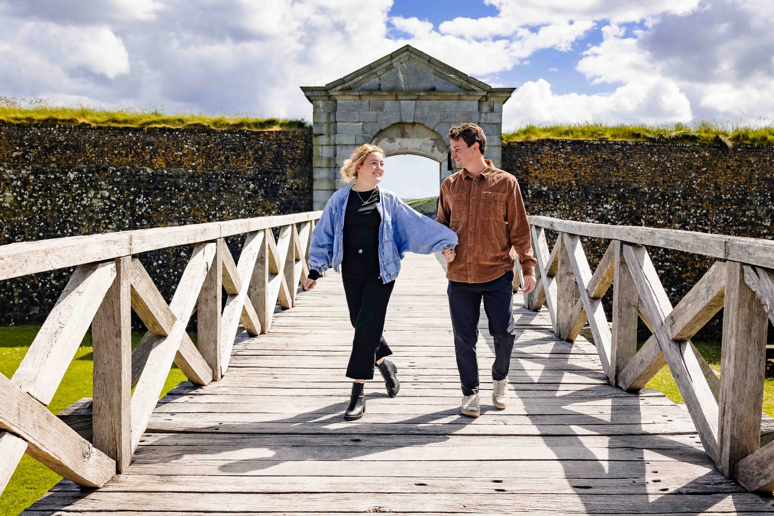Romantic proposal overlooking Cork Harbour