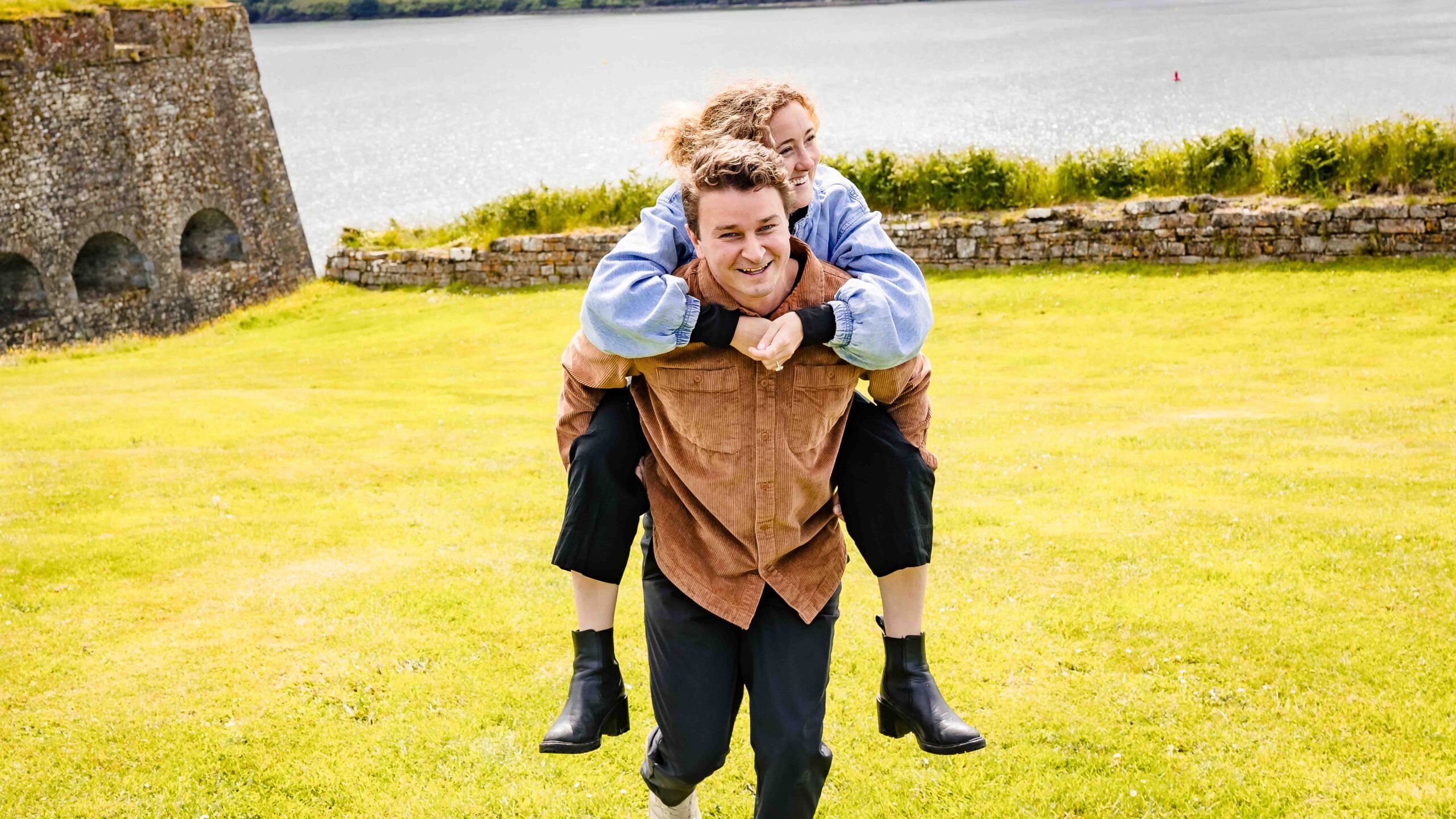 Clay and Morgan engagement photographs in Cork