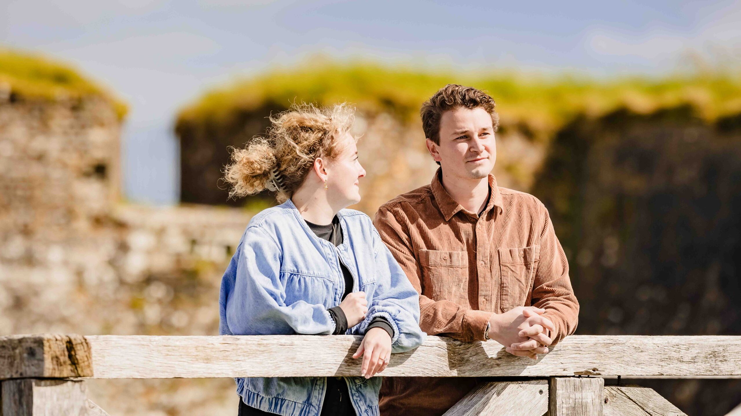 Clay and Morgan engagement photographs in Cork