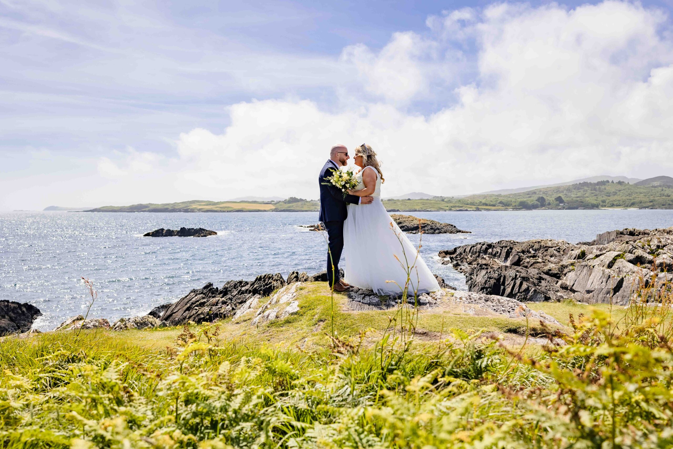 Relaxed wedding portraits in West Cork by JOD Photography