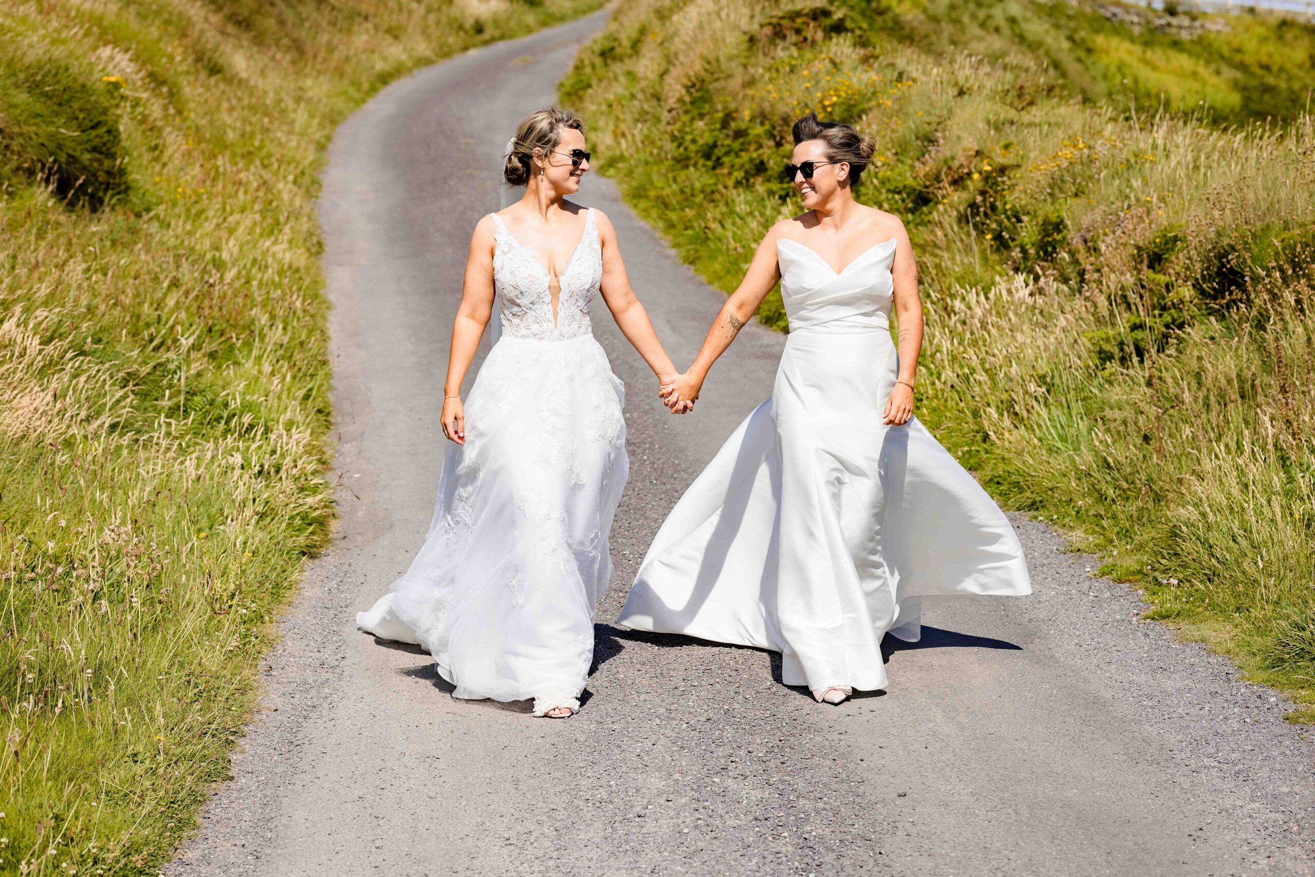Wedding portraits at the Old Head of Kinsale cliffs – JOD Photography