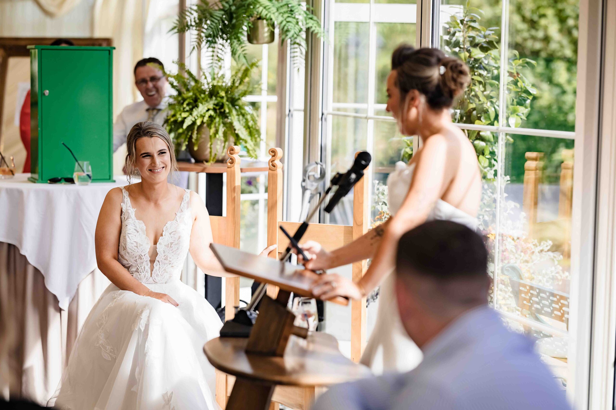 Emotional speeches during the Fernhill House wedding reception – JOD Photography