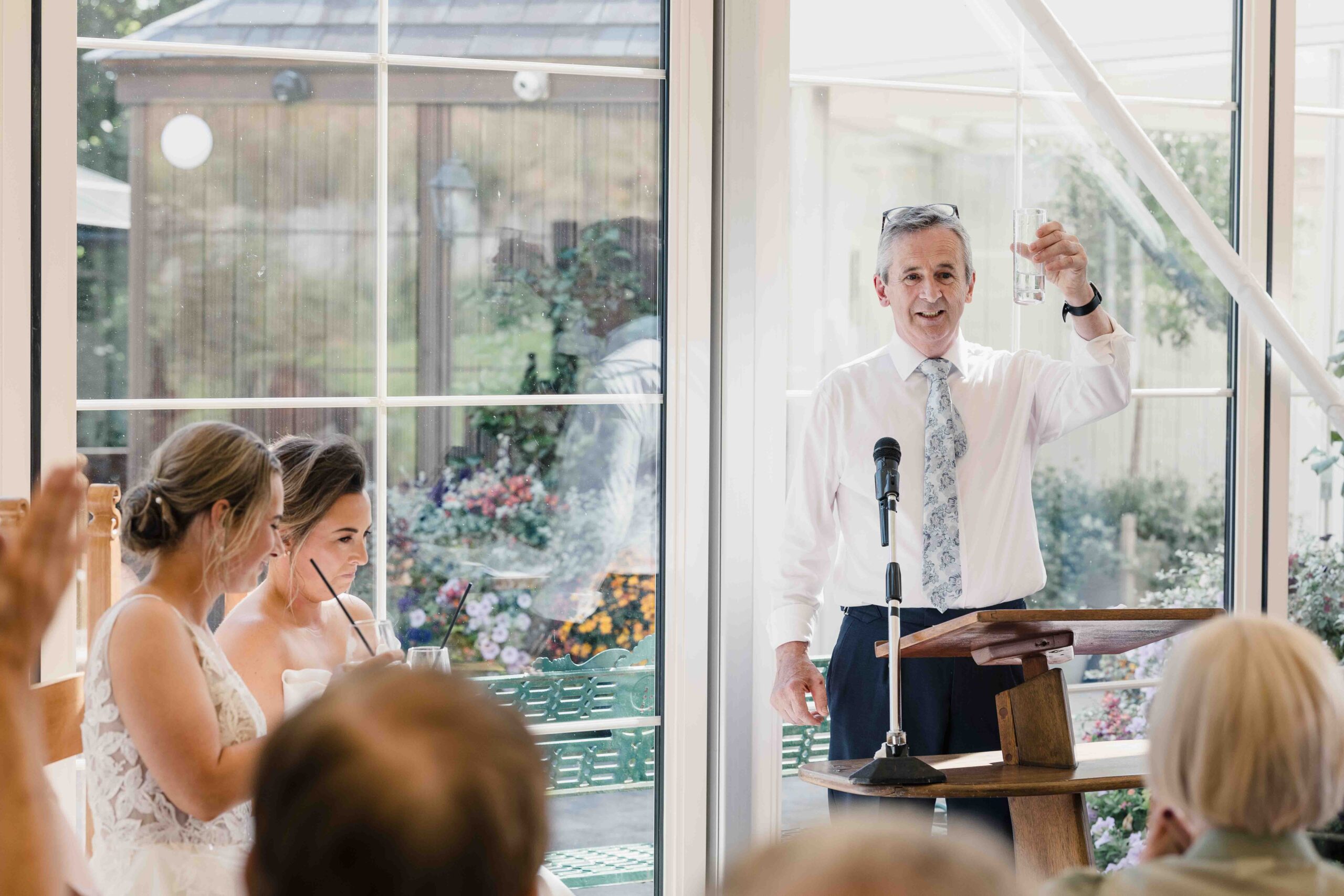 Guests arriving for a summer wedding at Fernhill House Hotel – JOD Photography