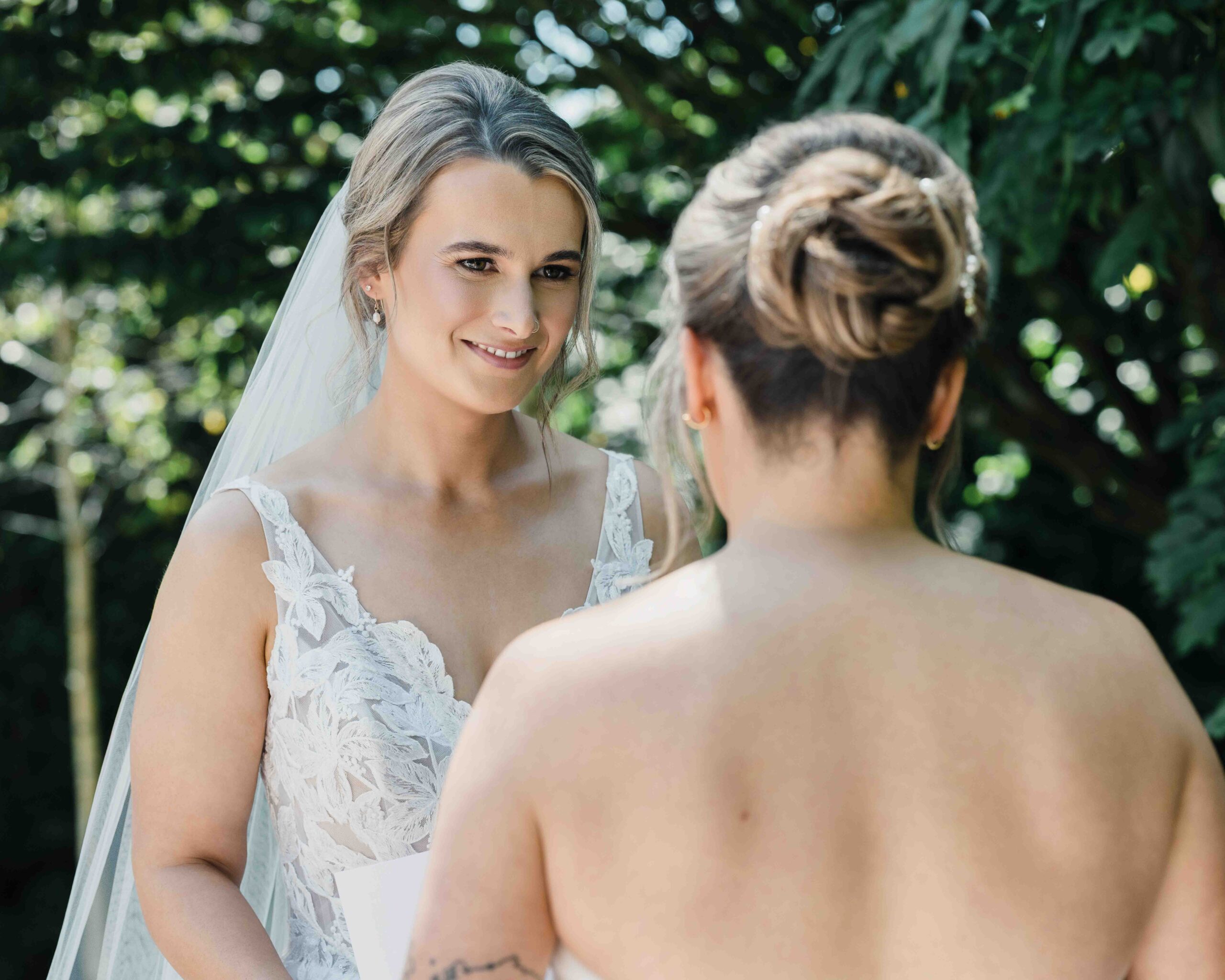Outdoor ceremony surrounded by the gardens at Fernhill House Hotel & Gardens – JOD Photography