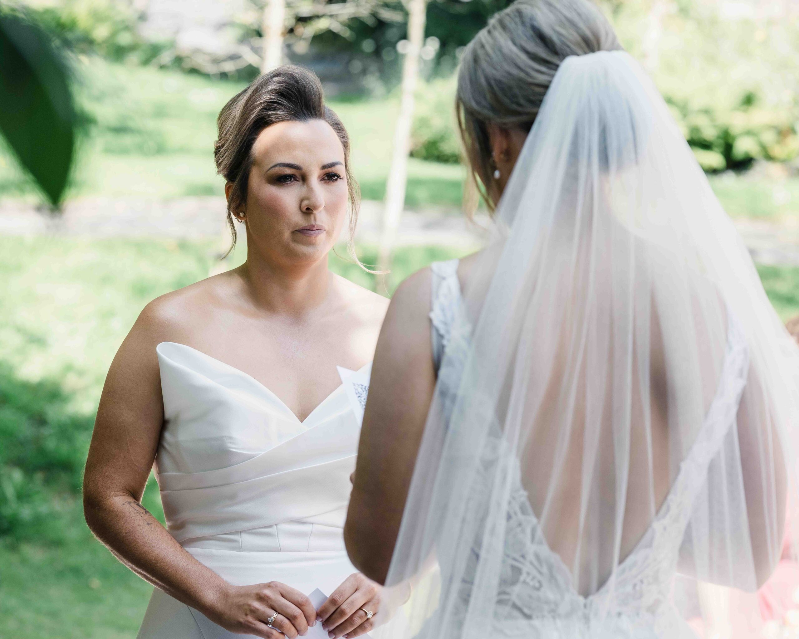 Outdoor ceremony surrounded by the gardens at Fernhill House Hotel & Gardens – JOD Photography
