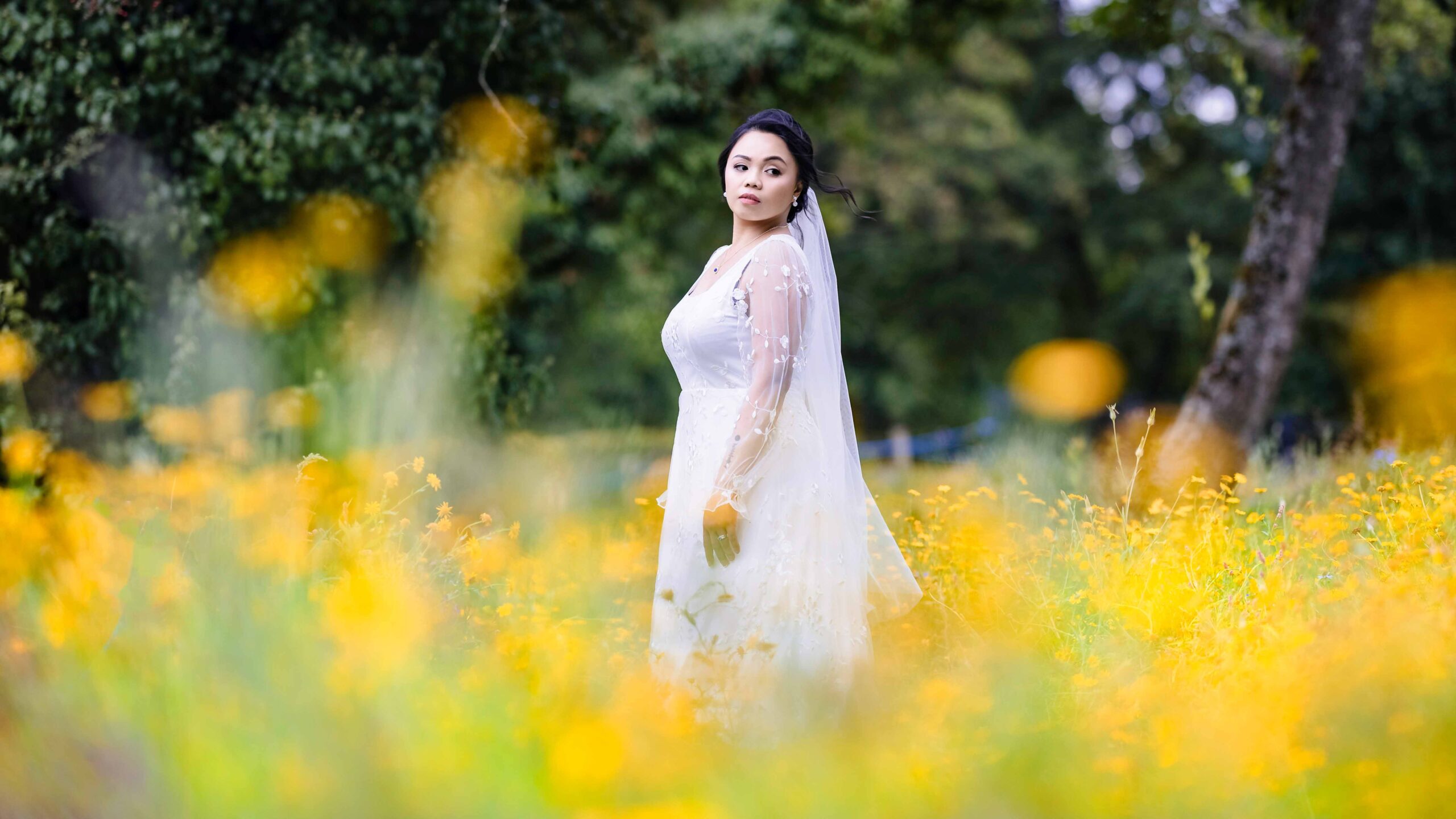 Intimate portrait of Audrey and Ben during their relaxed Cork wedding photography