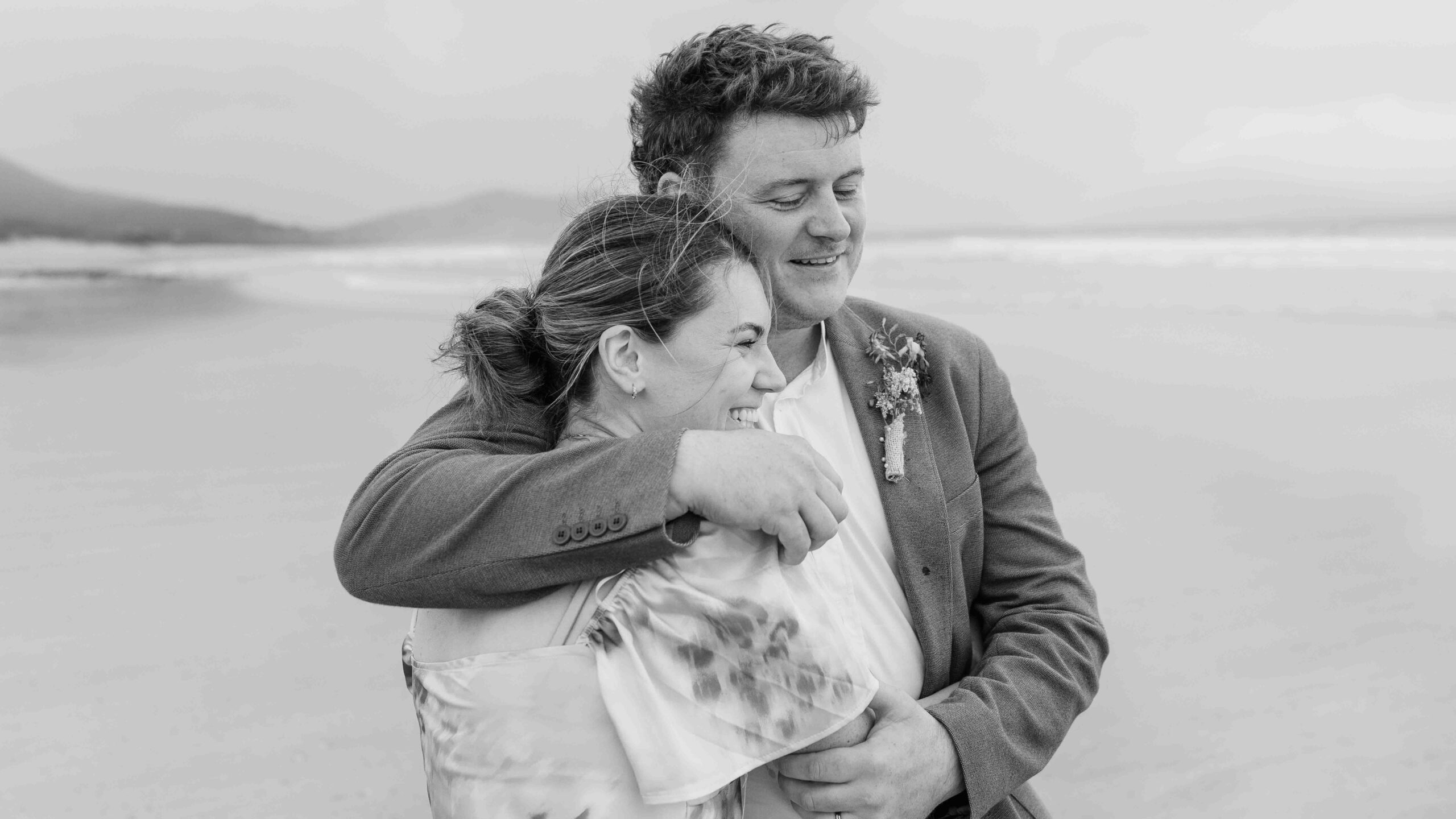 Real family moments at the end of a West Kerry wedding day | JOD Photography