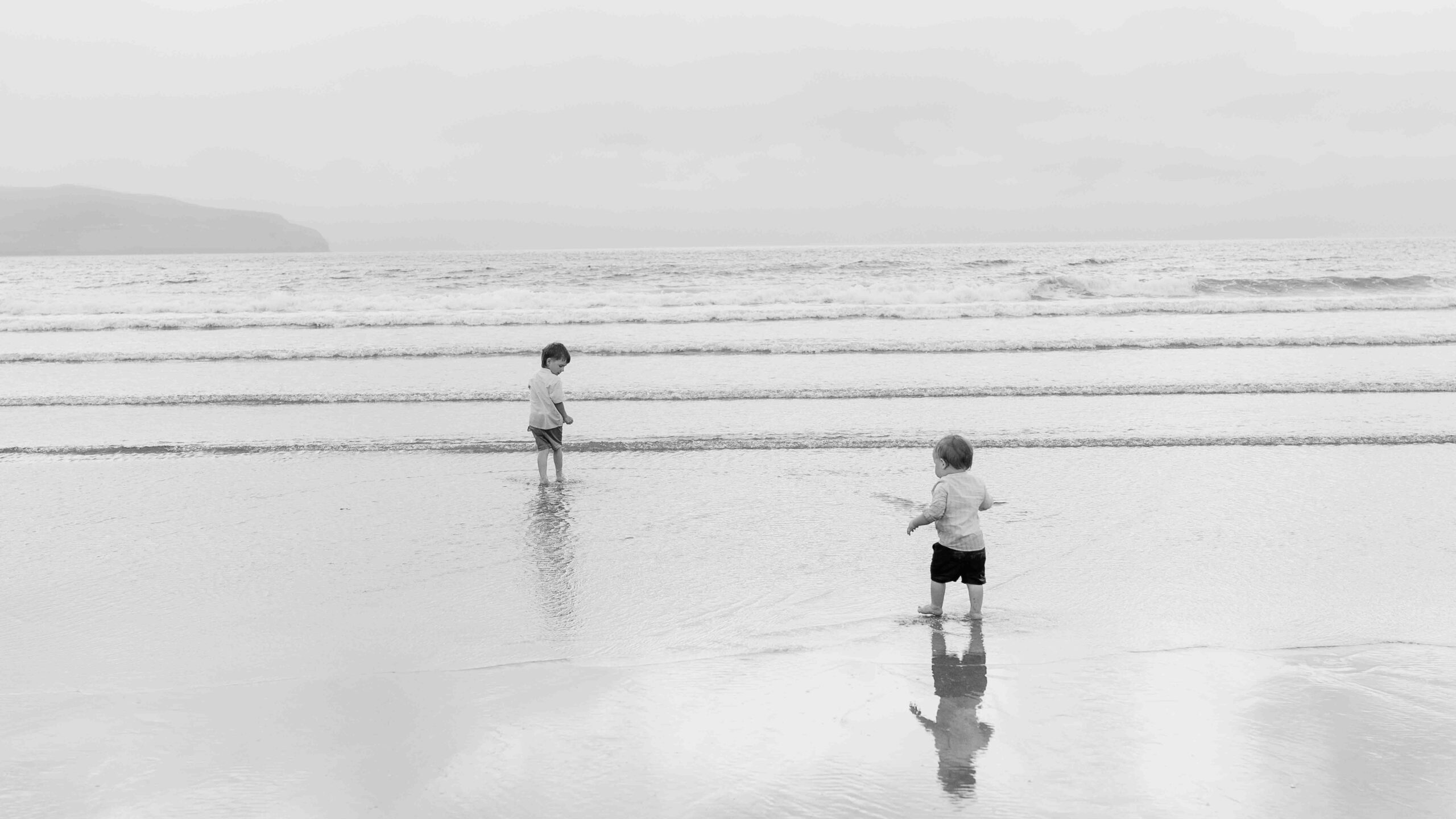 A quiet moment of friendship captured after Aíne and Ciarán's wedding