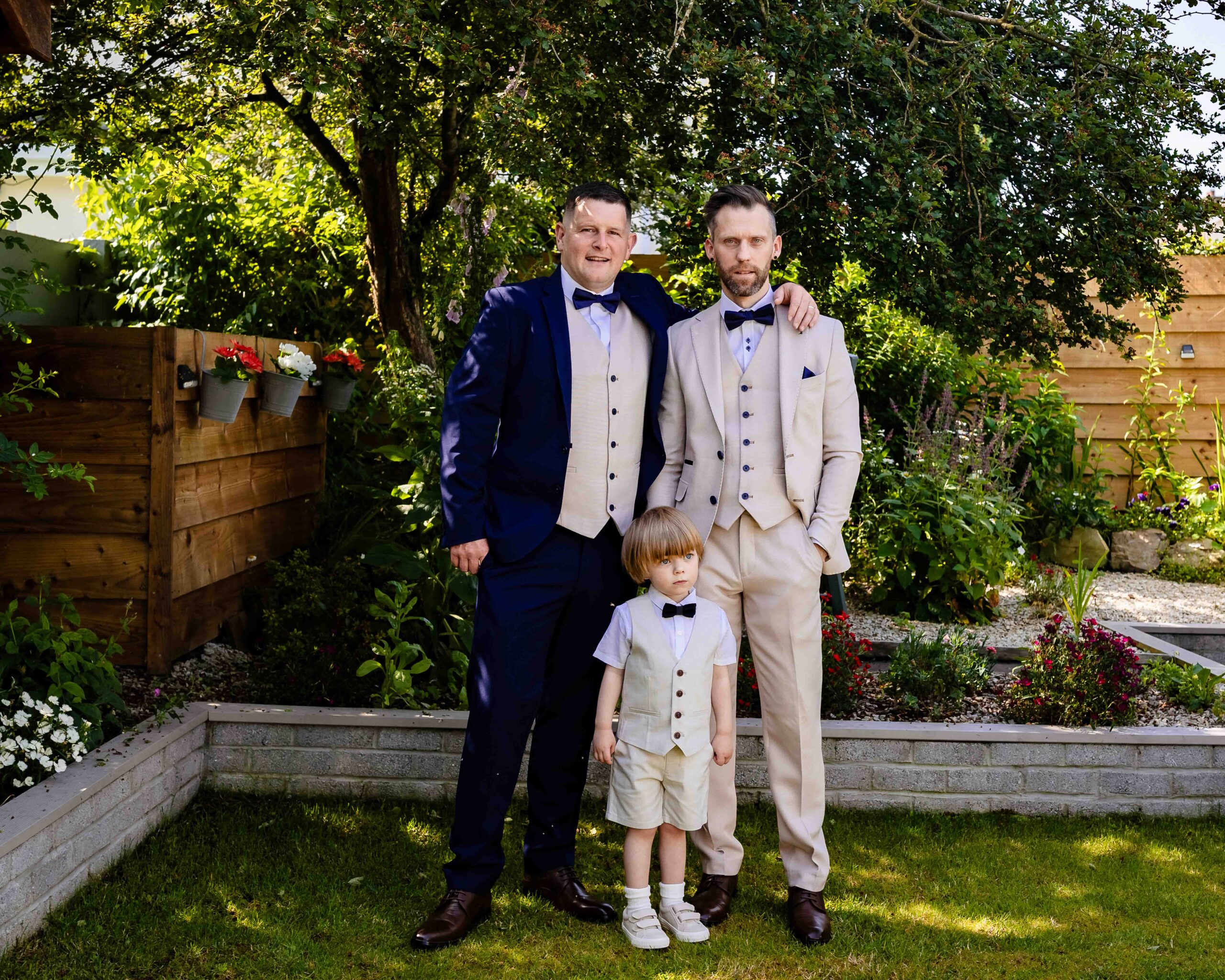 Shane preparing for his wedding at his mother's home before travelling to Tyrrellspass