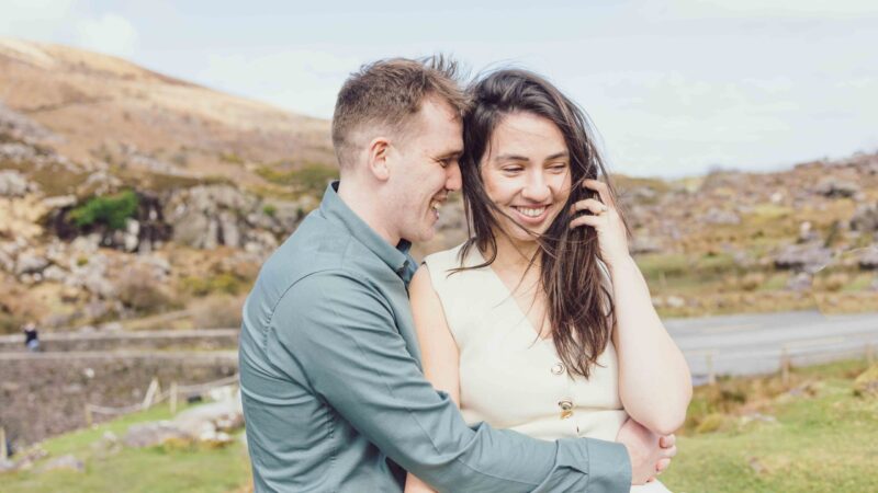 Epic Kerry pre-wedding shoot with breathtaking mountain views – JOD Photography