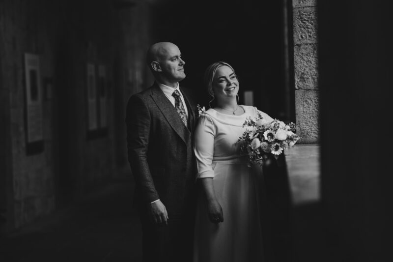 Family wedding portrait at Cork City registry office - JOD Photography